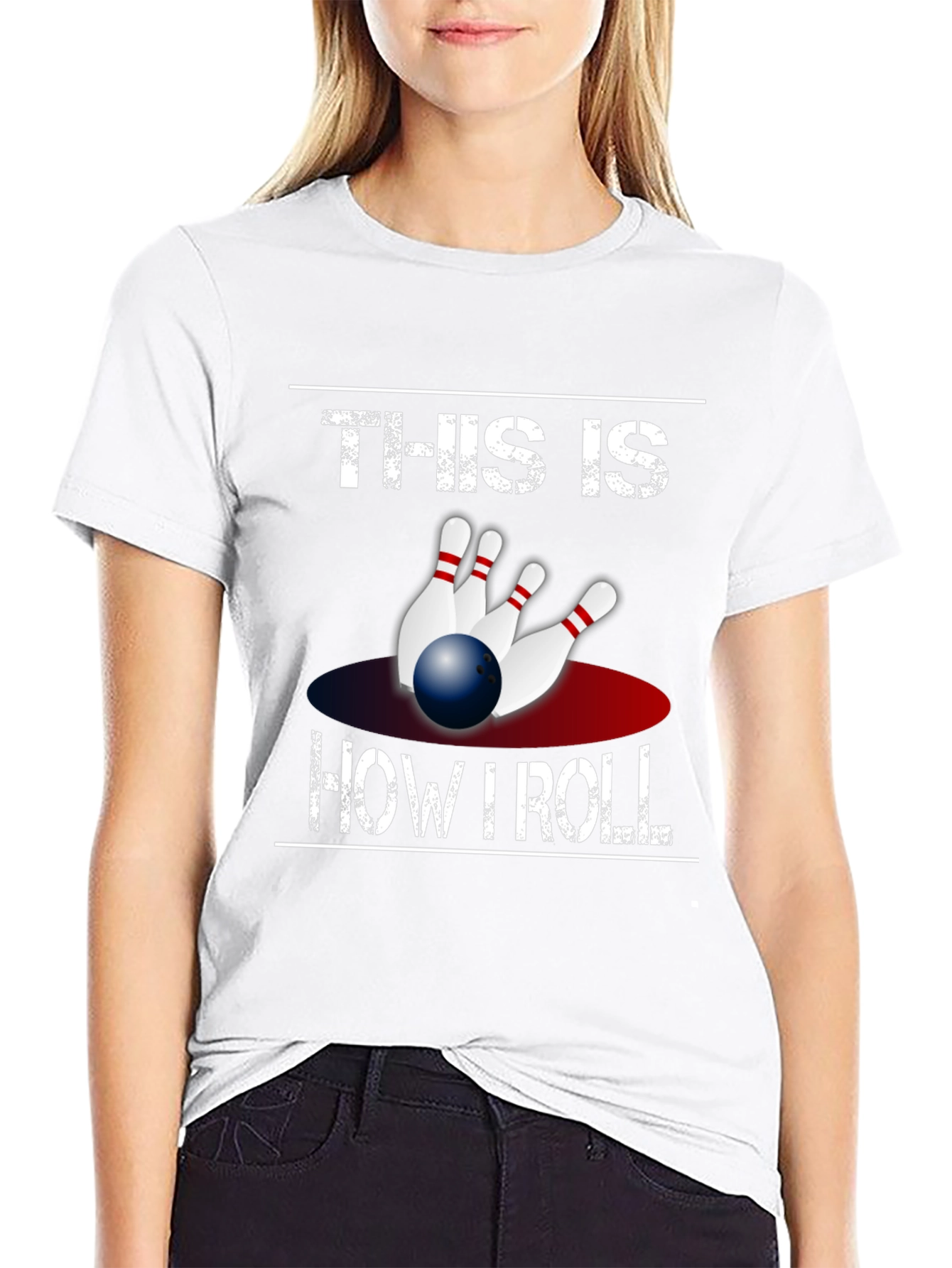 Bowling T-Shirt - This Is How I Roll Tee