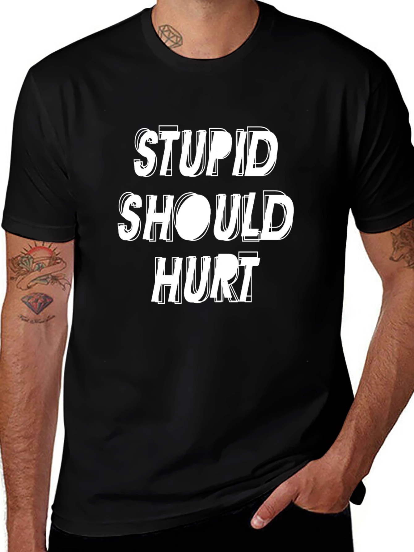 Stupid Should Hurt Graphic Tee