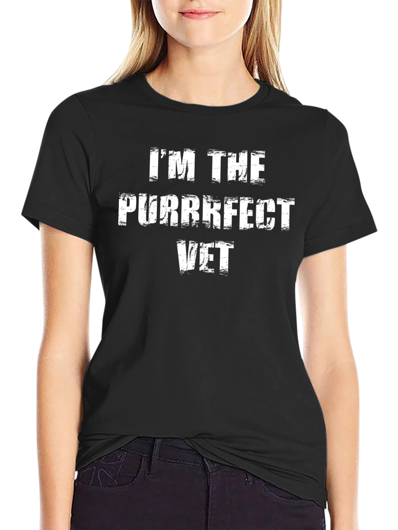 Purrfect Vet T-Shirt - Veterinarian Gift