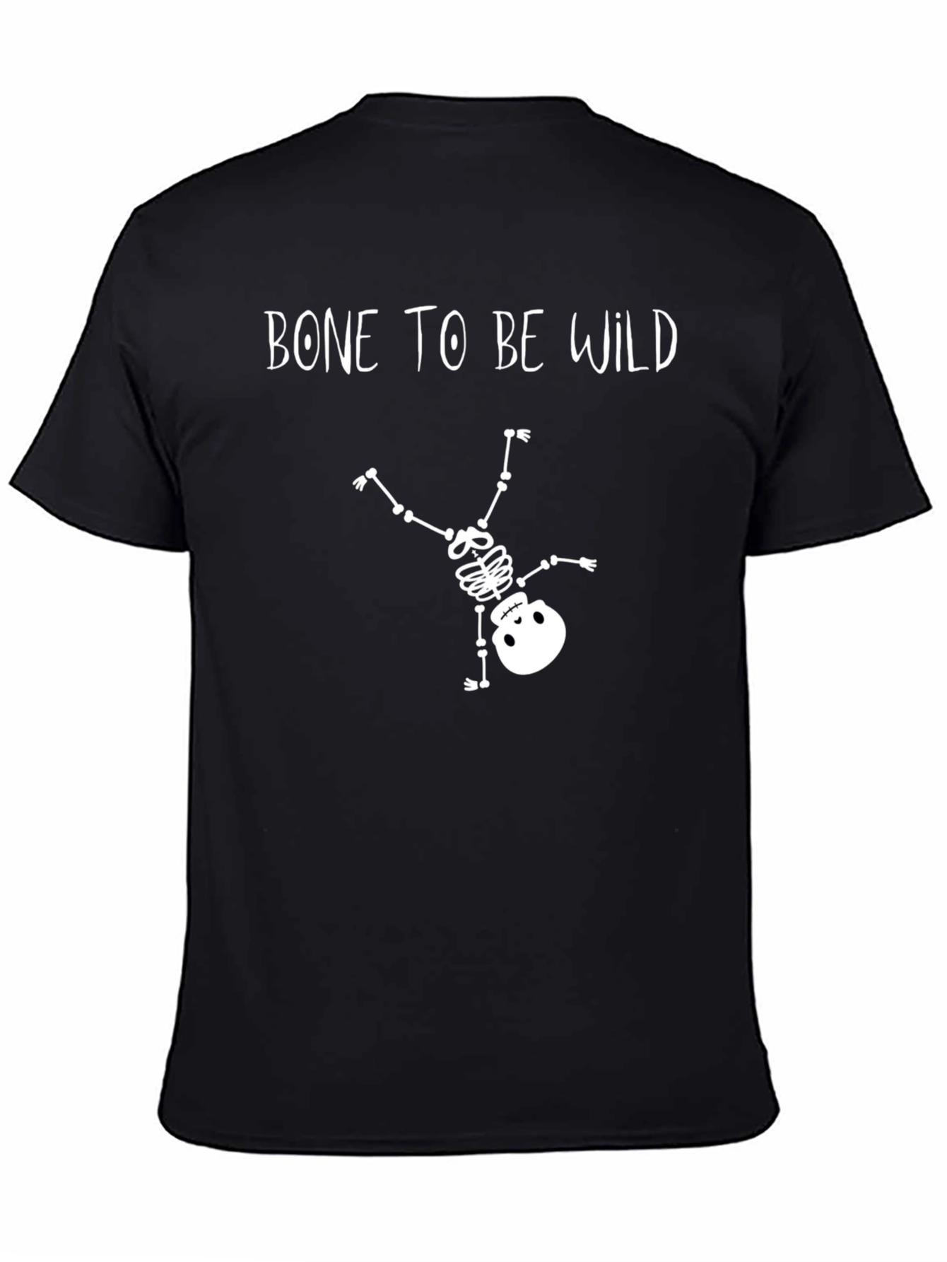 Bone To Be Wild Halloween Graphic Tee