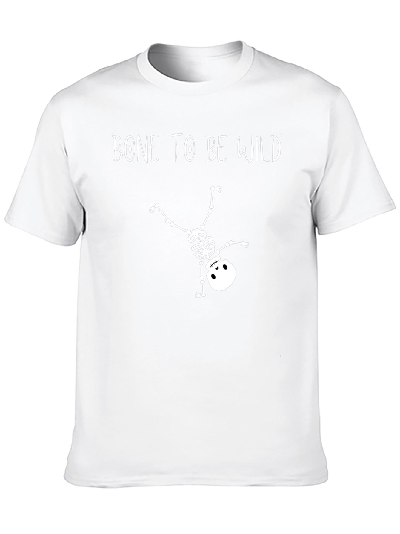 Bone To Be Wild Halloween Graphic Tee