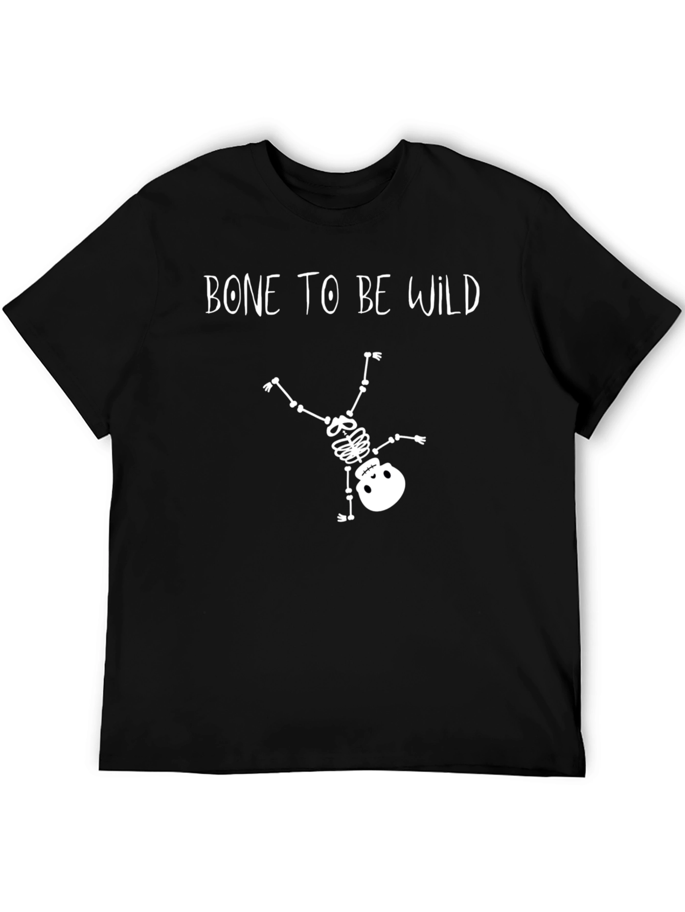 Bone To Be Wild Halloween Graphic Tee