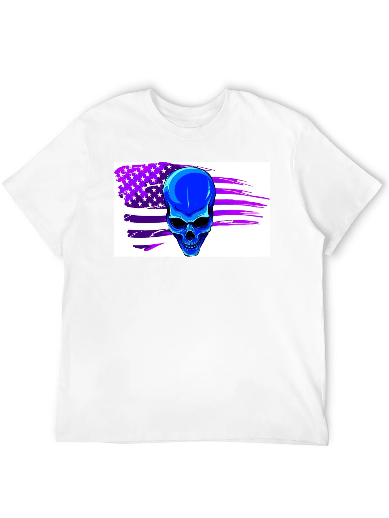 Skull Flag Graphic Tee - Dark Shirt