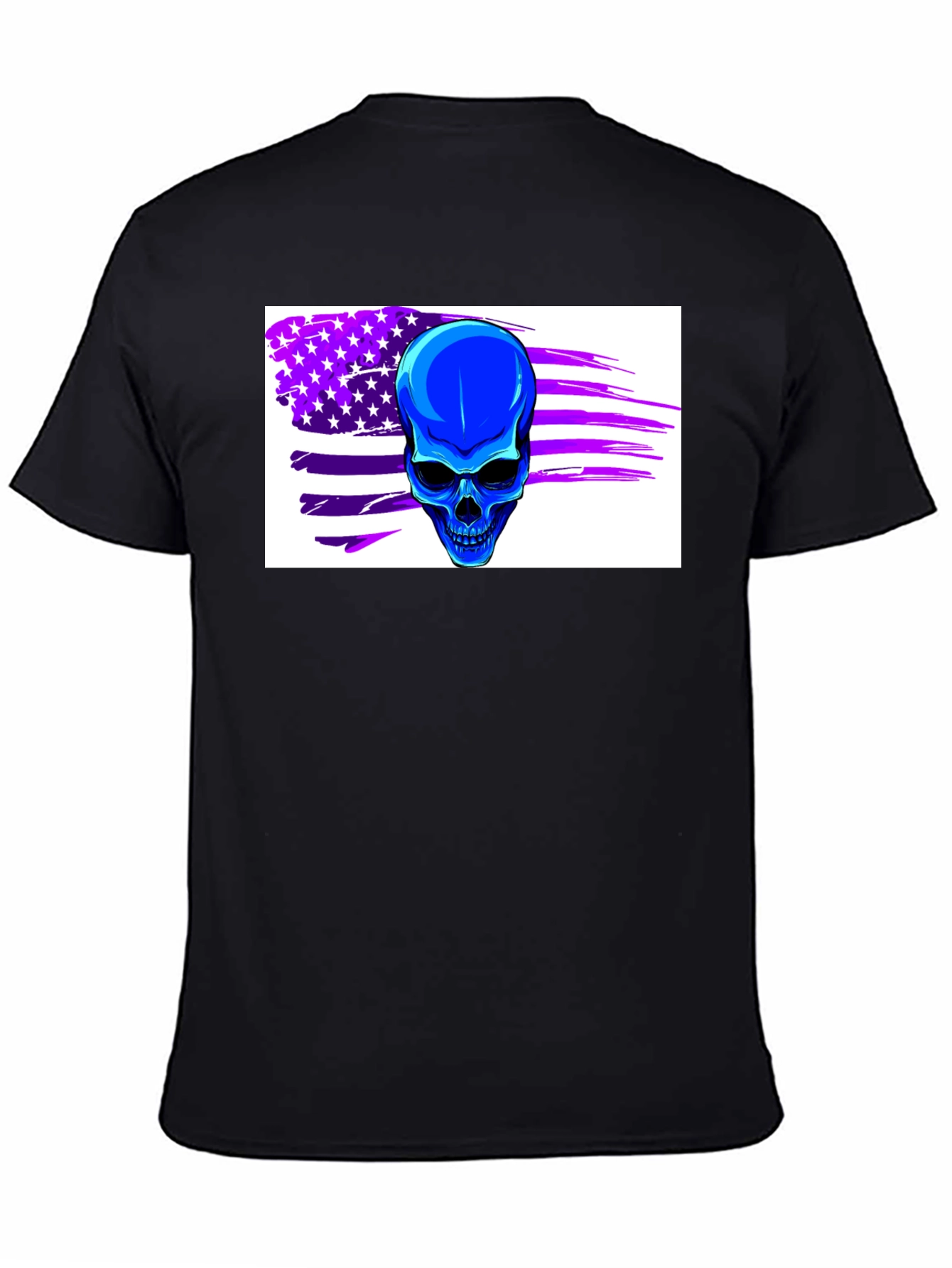 Skull Flag Graphic Tee - Dark Shirt