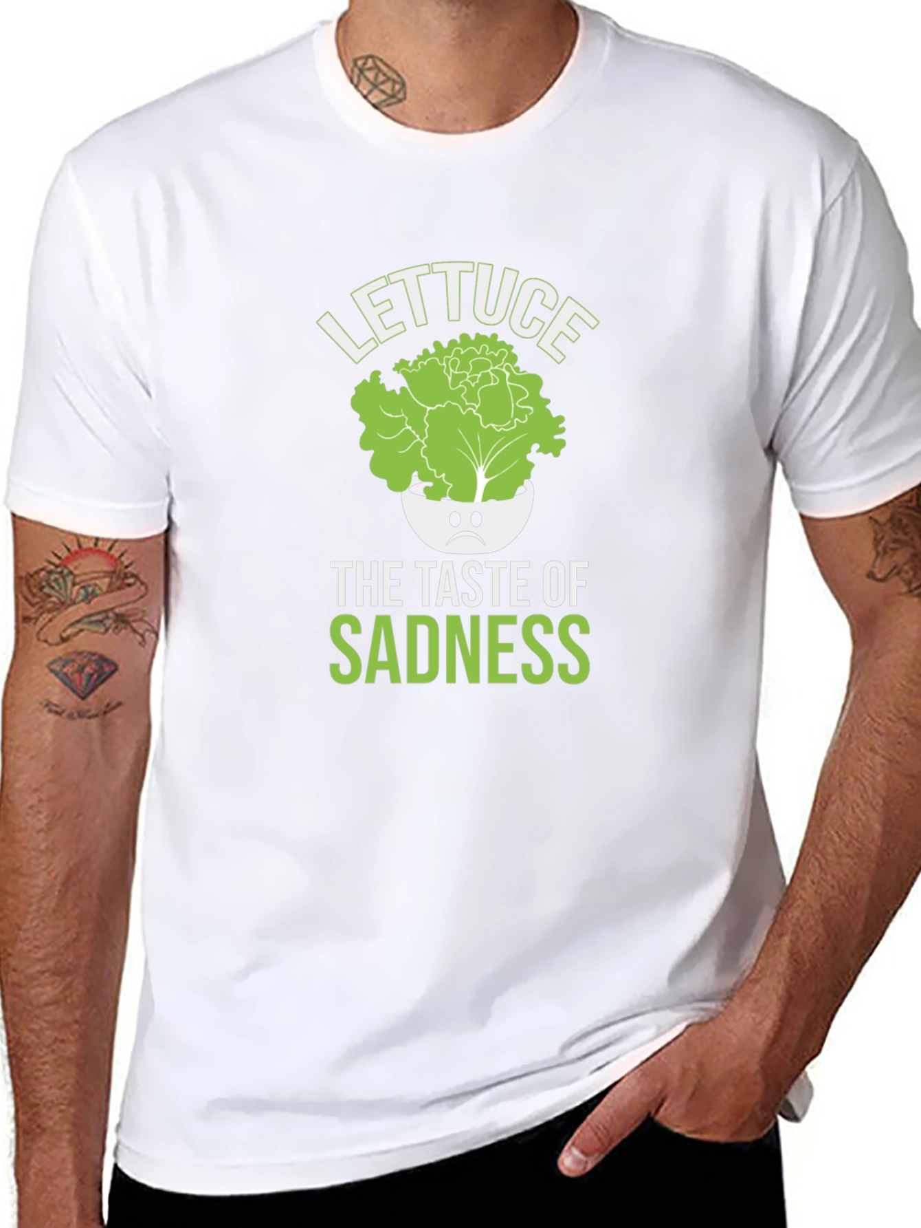 Lettuce The Taste of Sadness Graphic T-Shirt