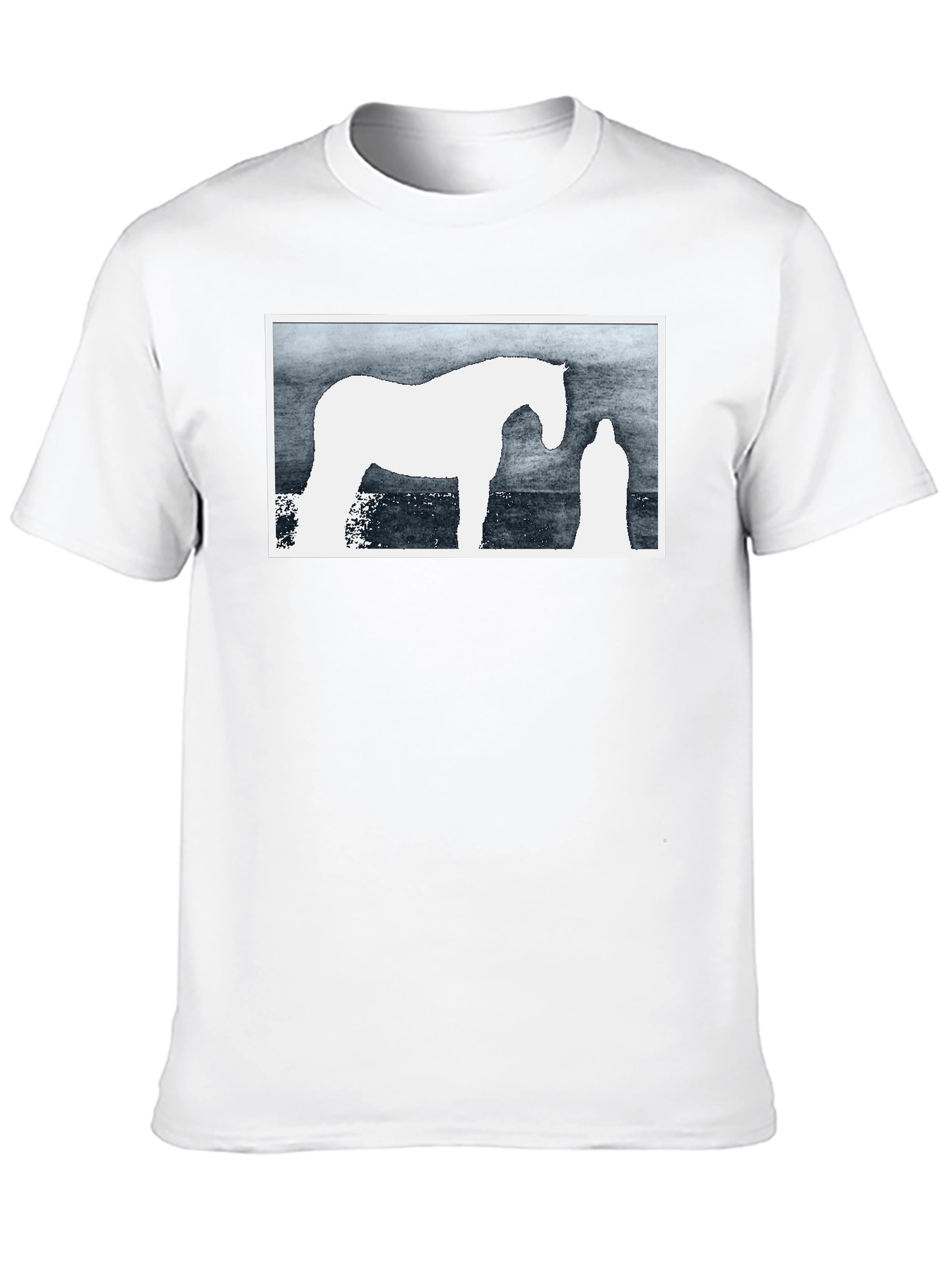 Horse Graphic Black T-Shirt