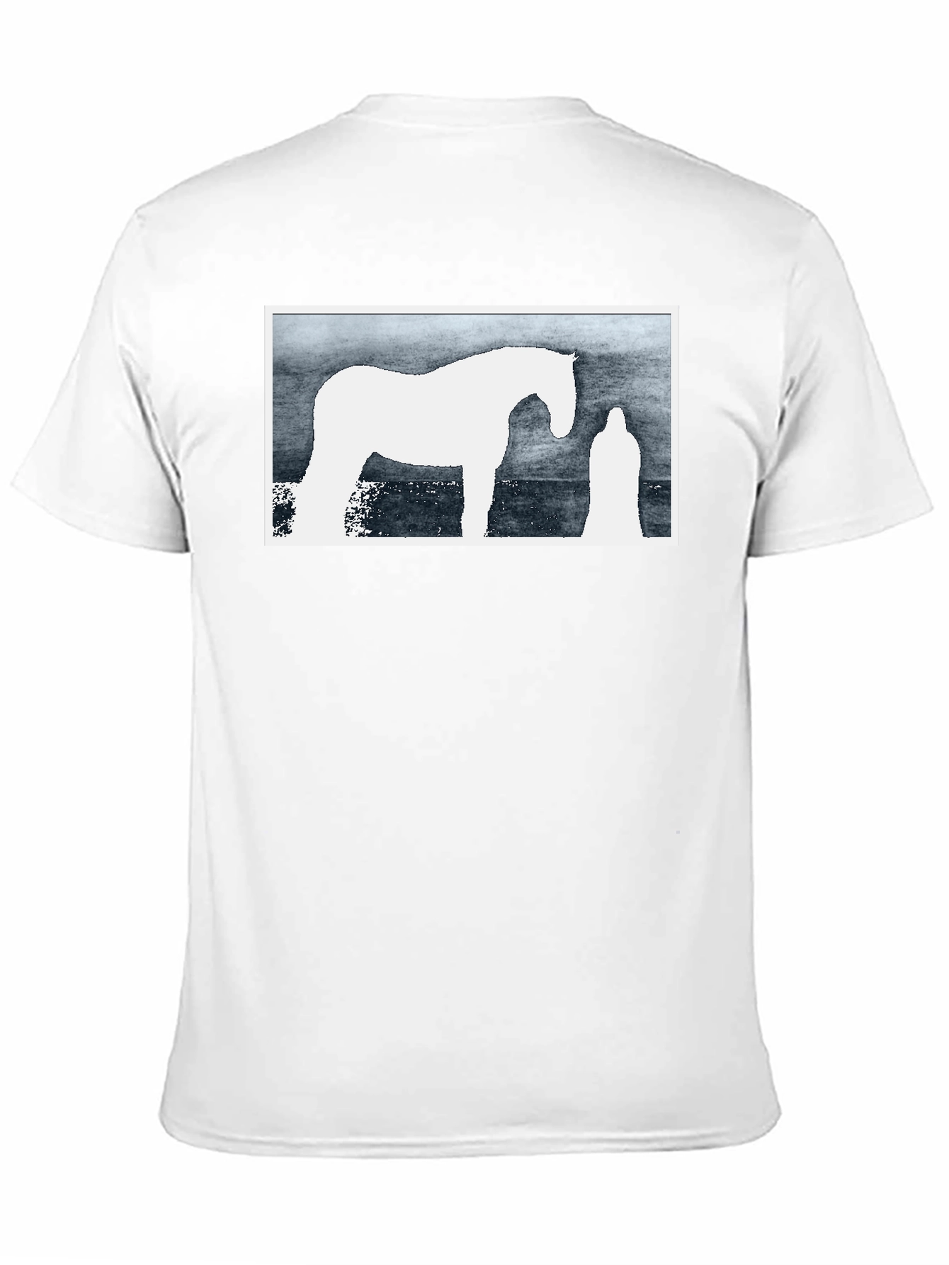 Horse Graphic Black T-Shirt