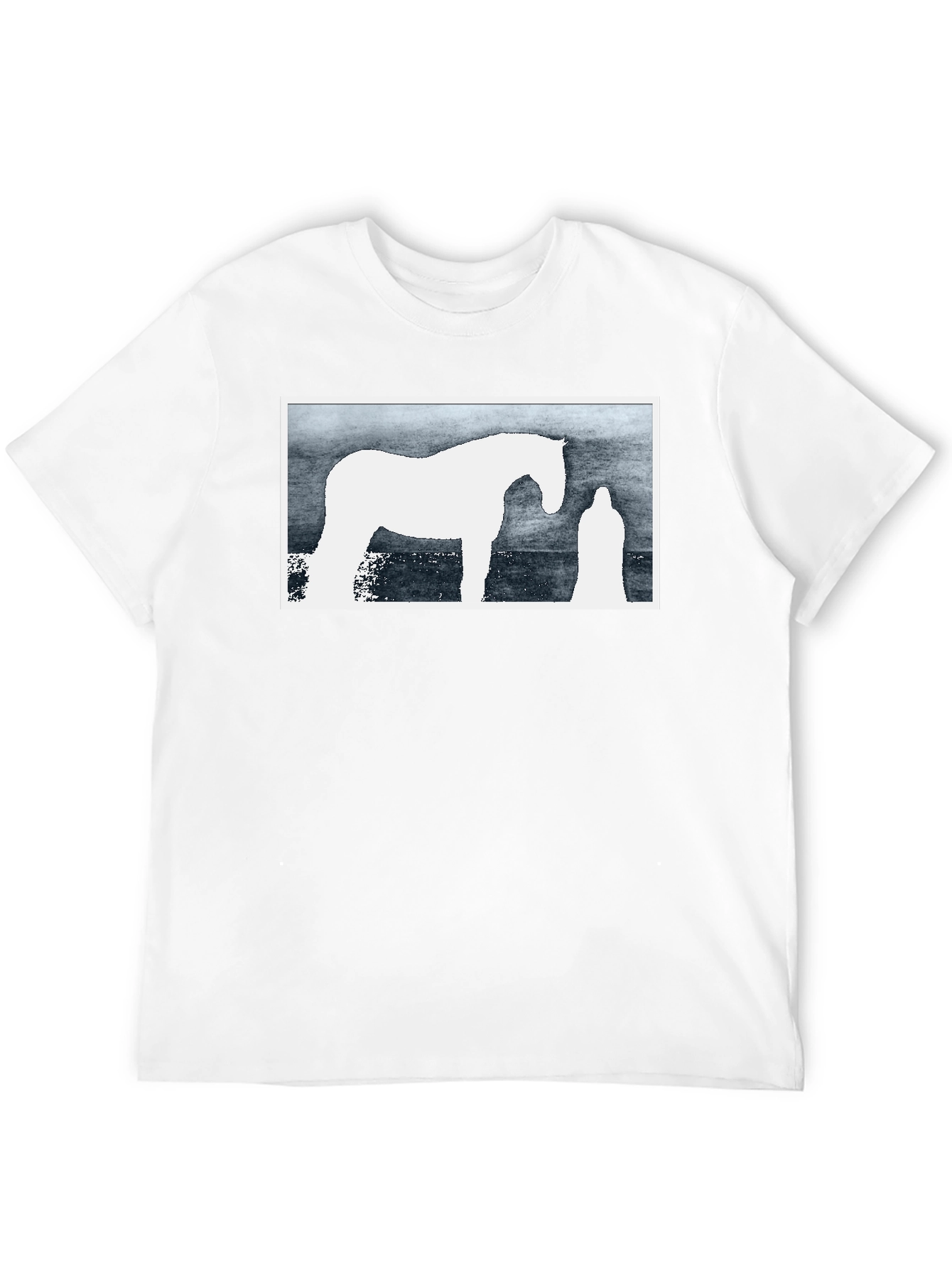 Horse Graphic Black T-Shirt