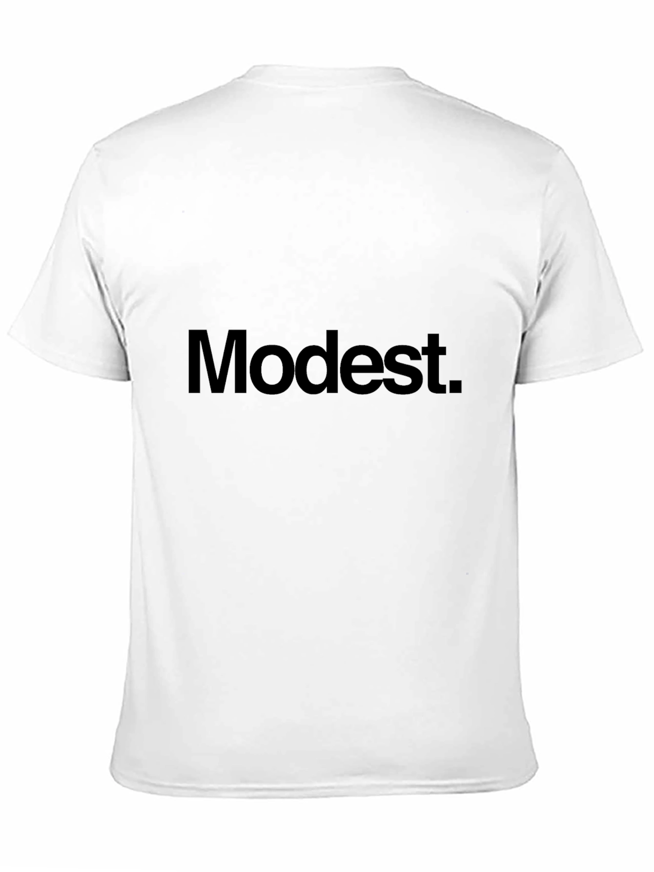 Modest. Black Graphic Tee