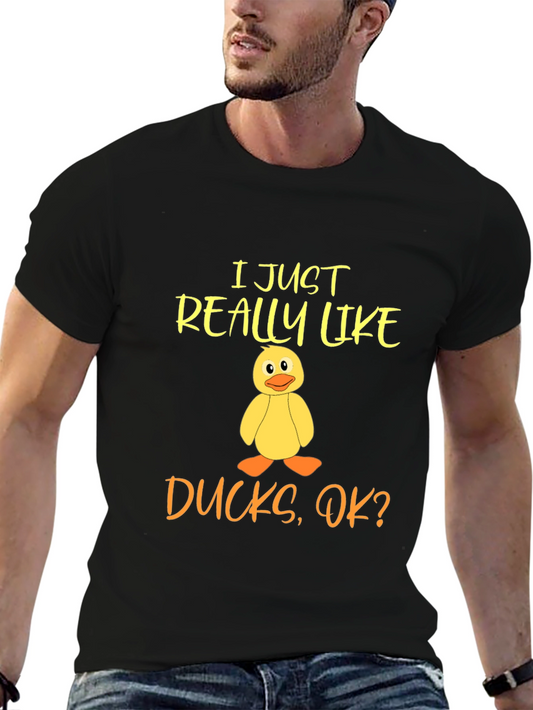I Just Really Like Ducks T-Shirt