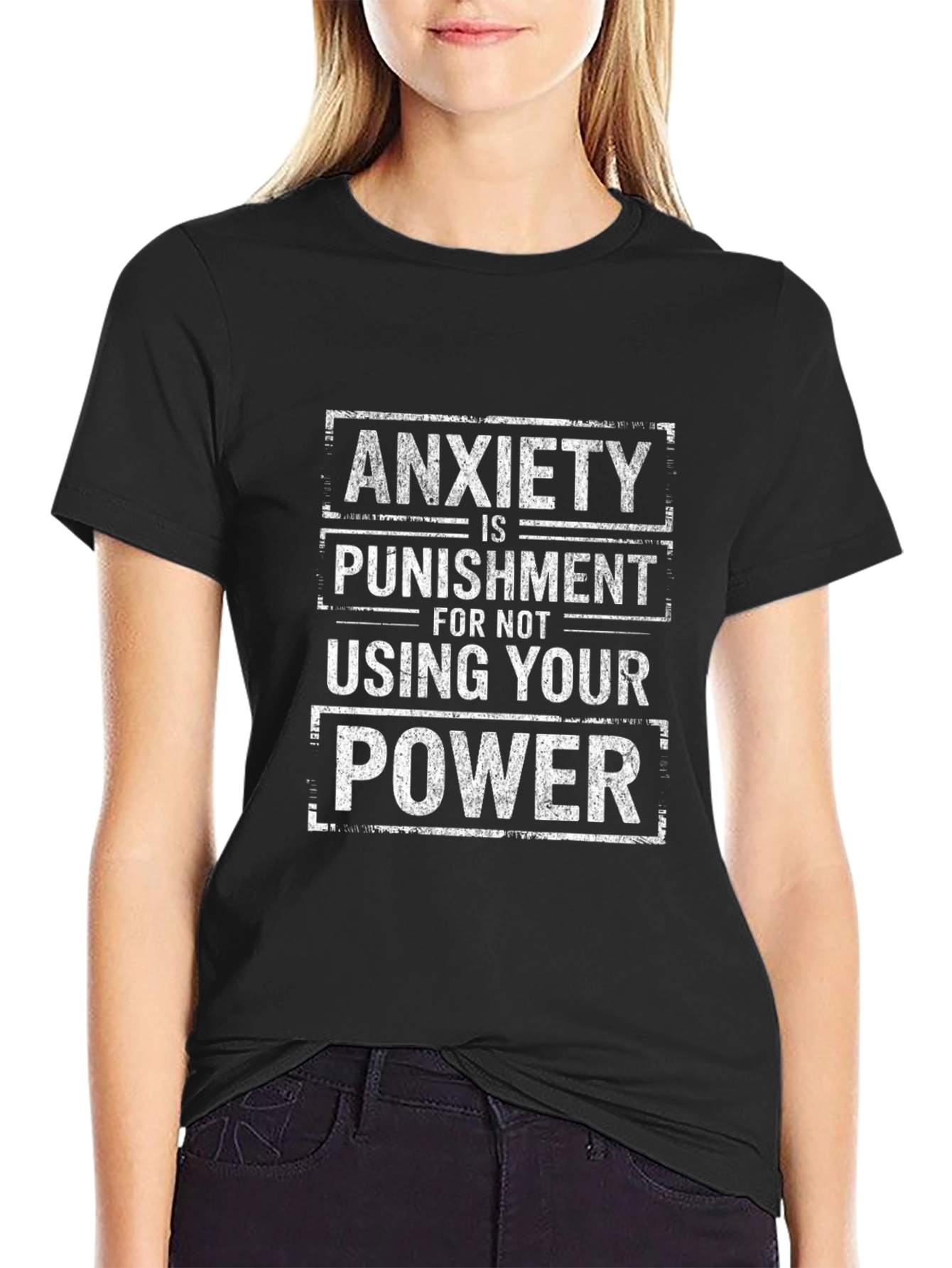 Anxiety Power Graphic T-Shirt