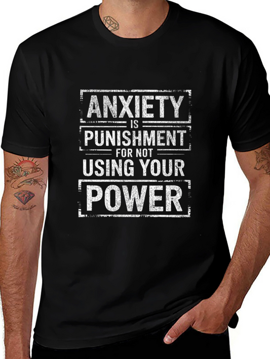 Anxiety Power Graphic T-Shirt
