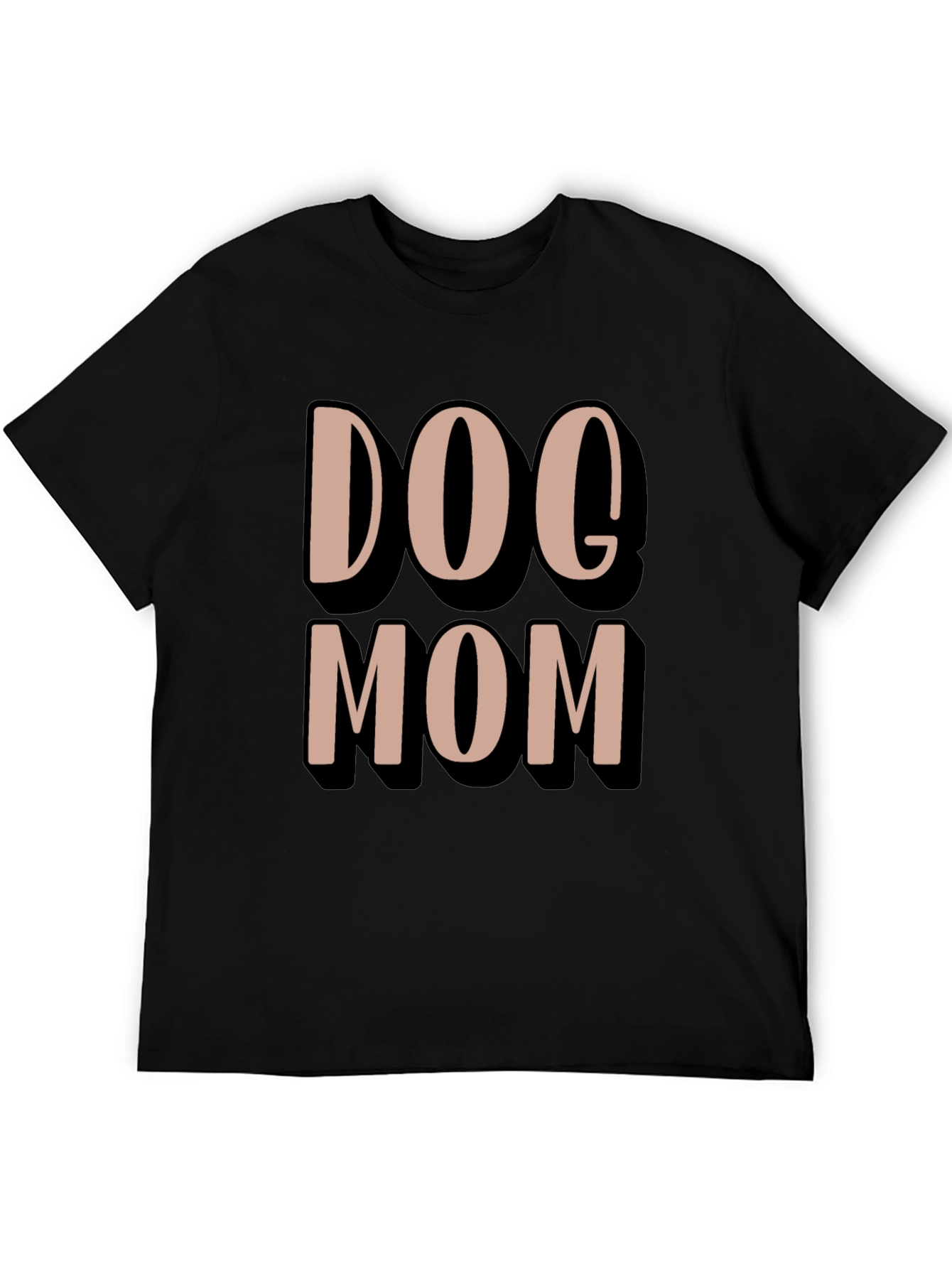 Dog Mom Graphic Tee - Casual Comfort T-Shirt