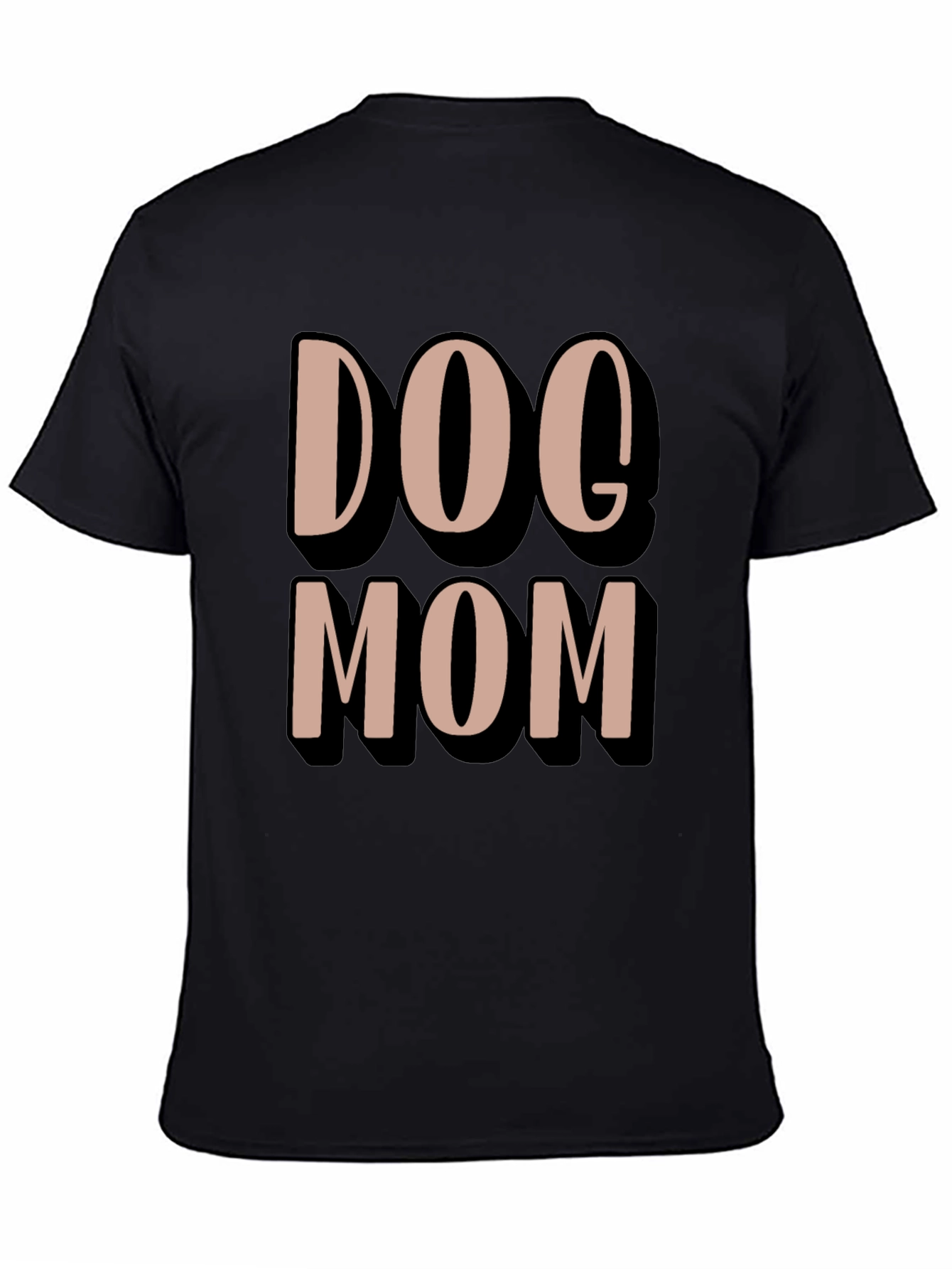 Dog Mom Graphic Tee - Casual Comfort T-Shirt
