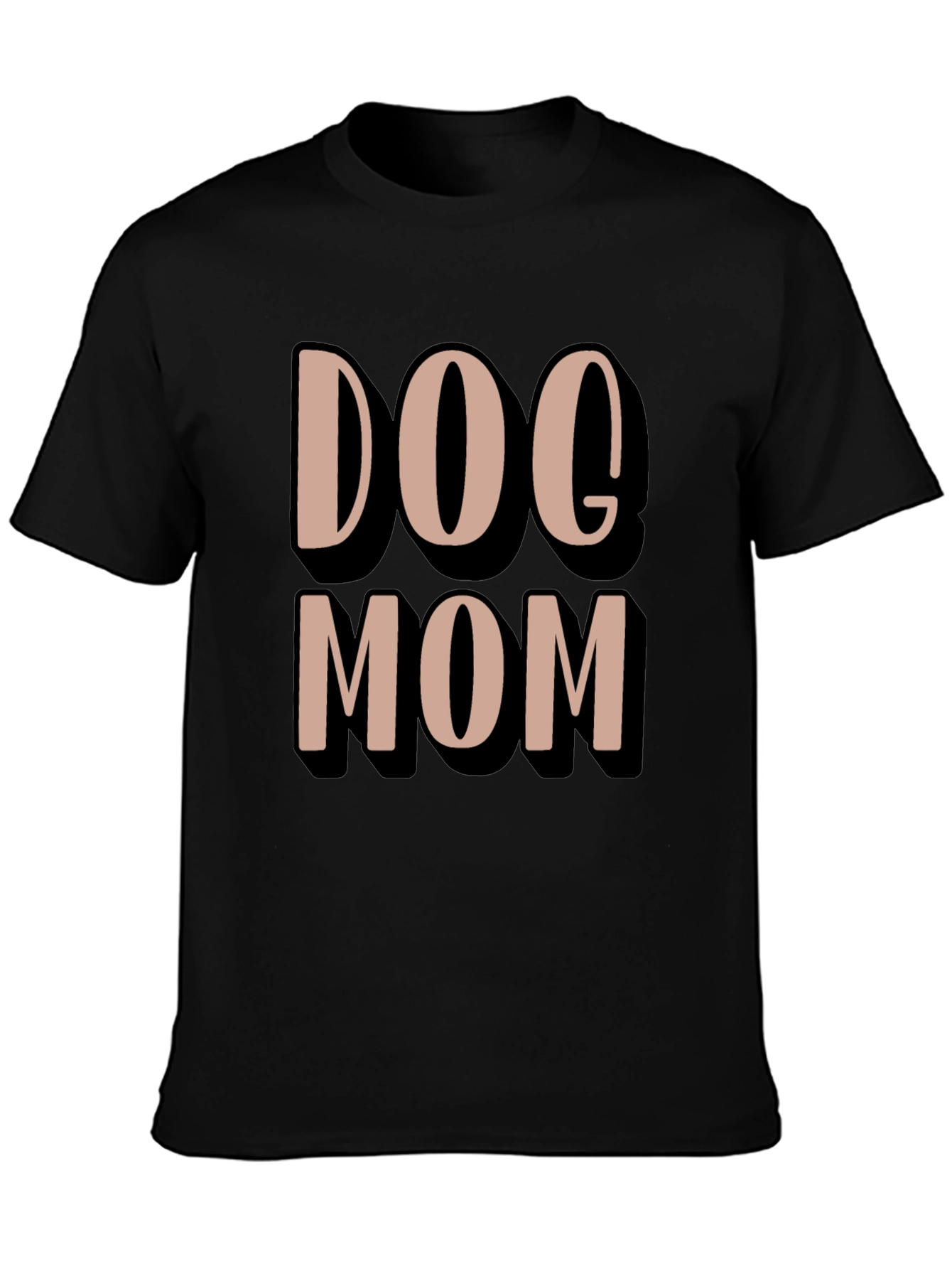 Dog Mom Graphic Tee - Casual Comfort T-Shirt