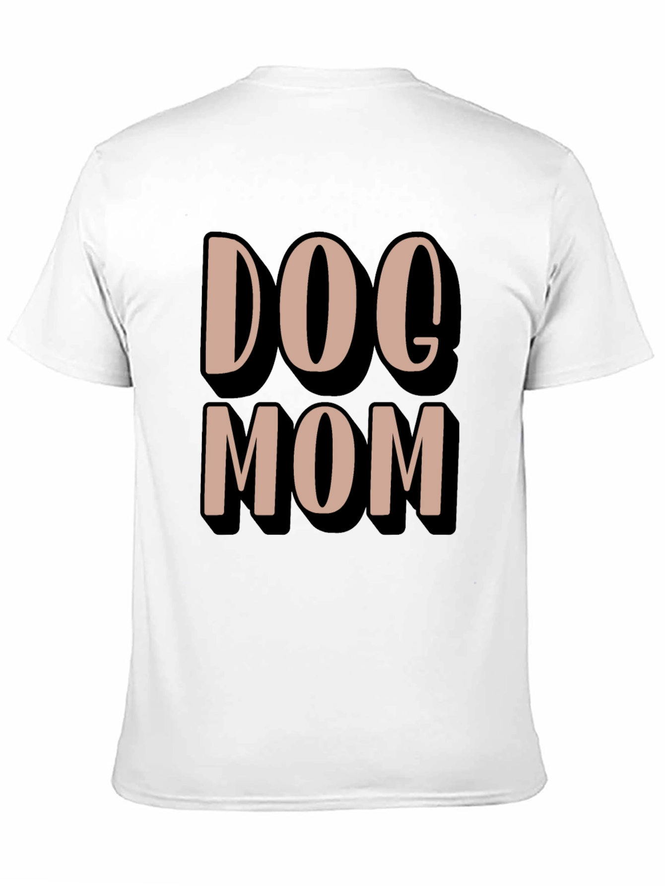 Dog Mom Graphic Tee - Casual Comfort T-Shirt