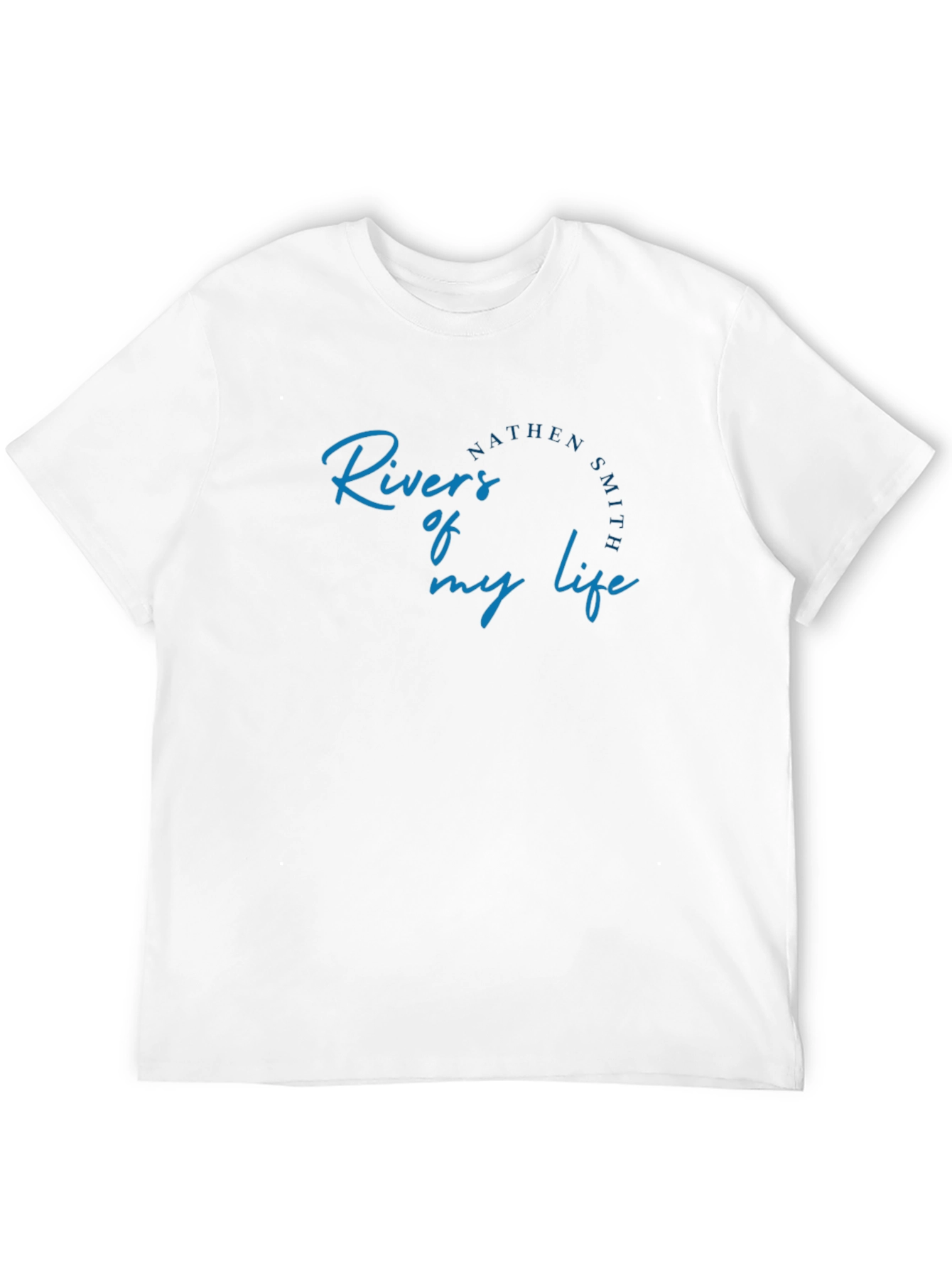 Rivers of My Life Black T-Shirt