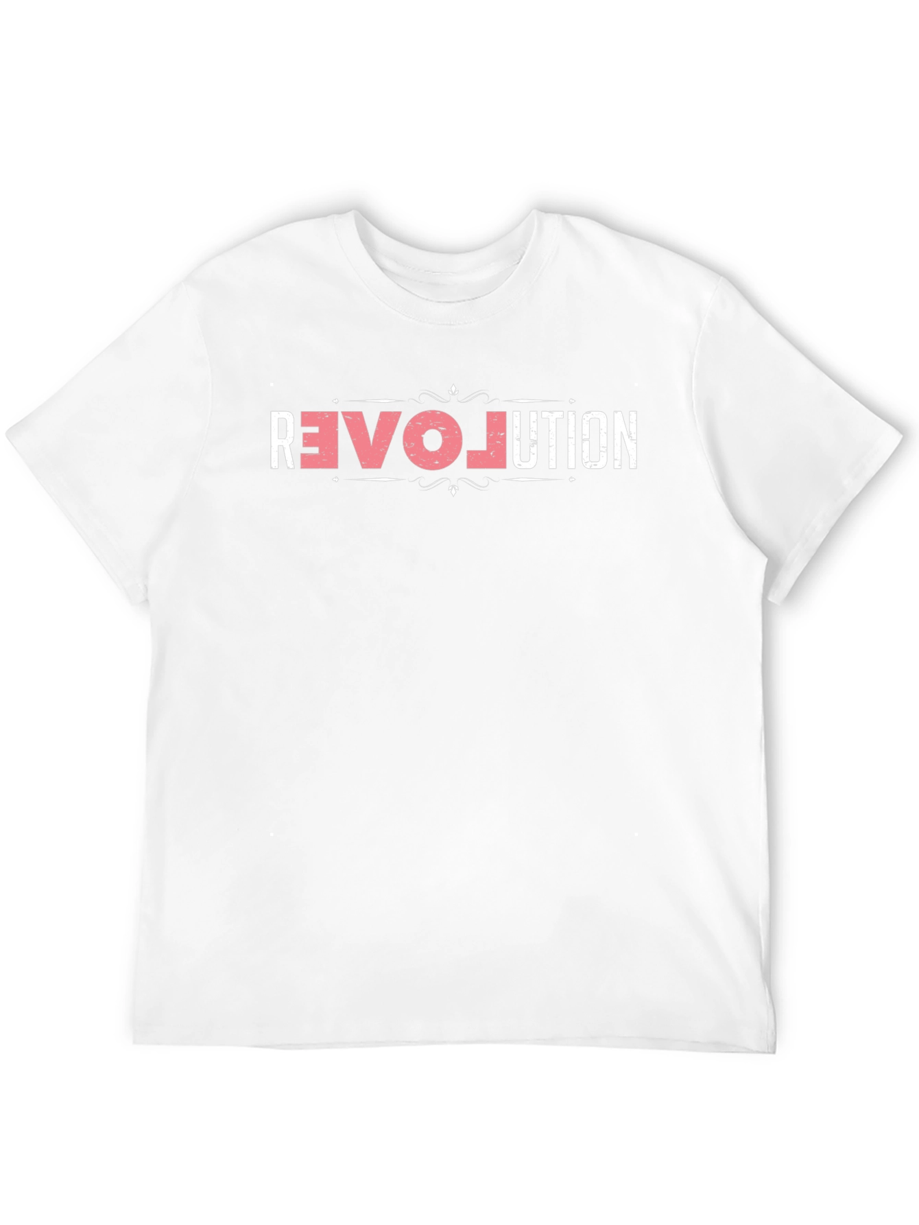 Revolution Graphic Print Black T-Shirt