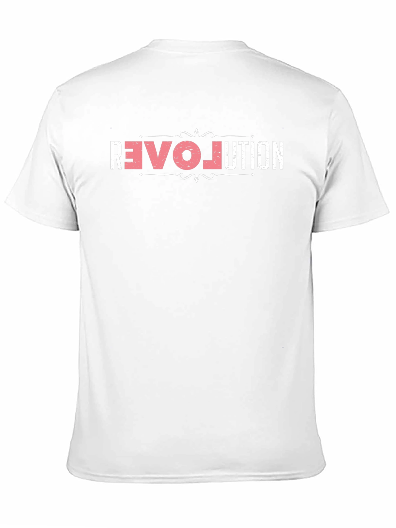 Revolution Graphic Print Black T-Shirt