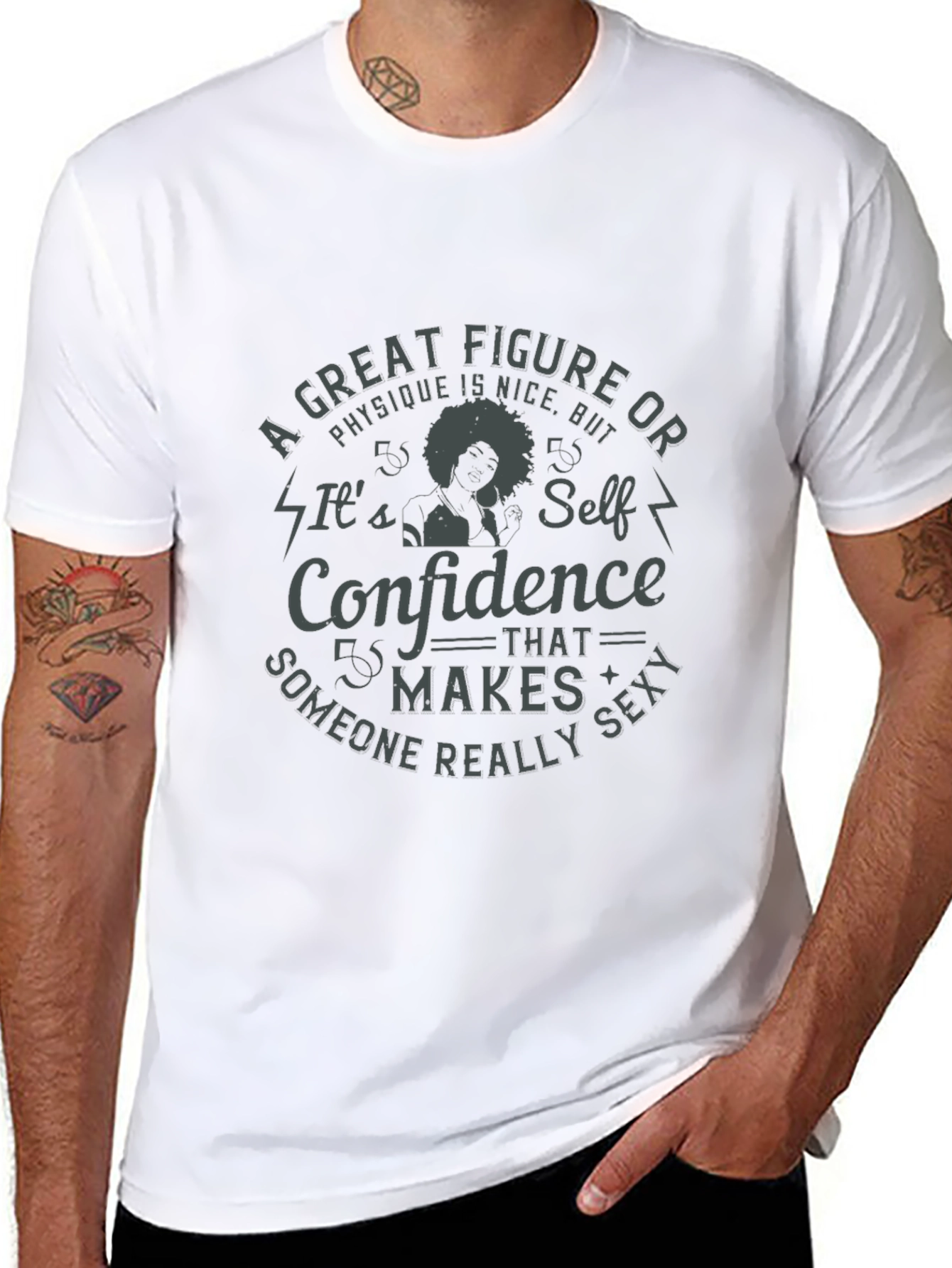 Confidence Makes Someone Sexy T-Shirt