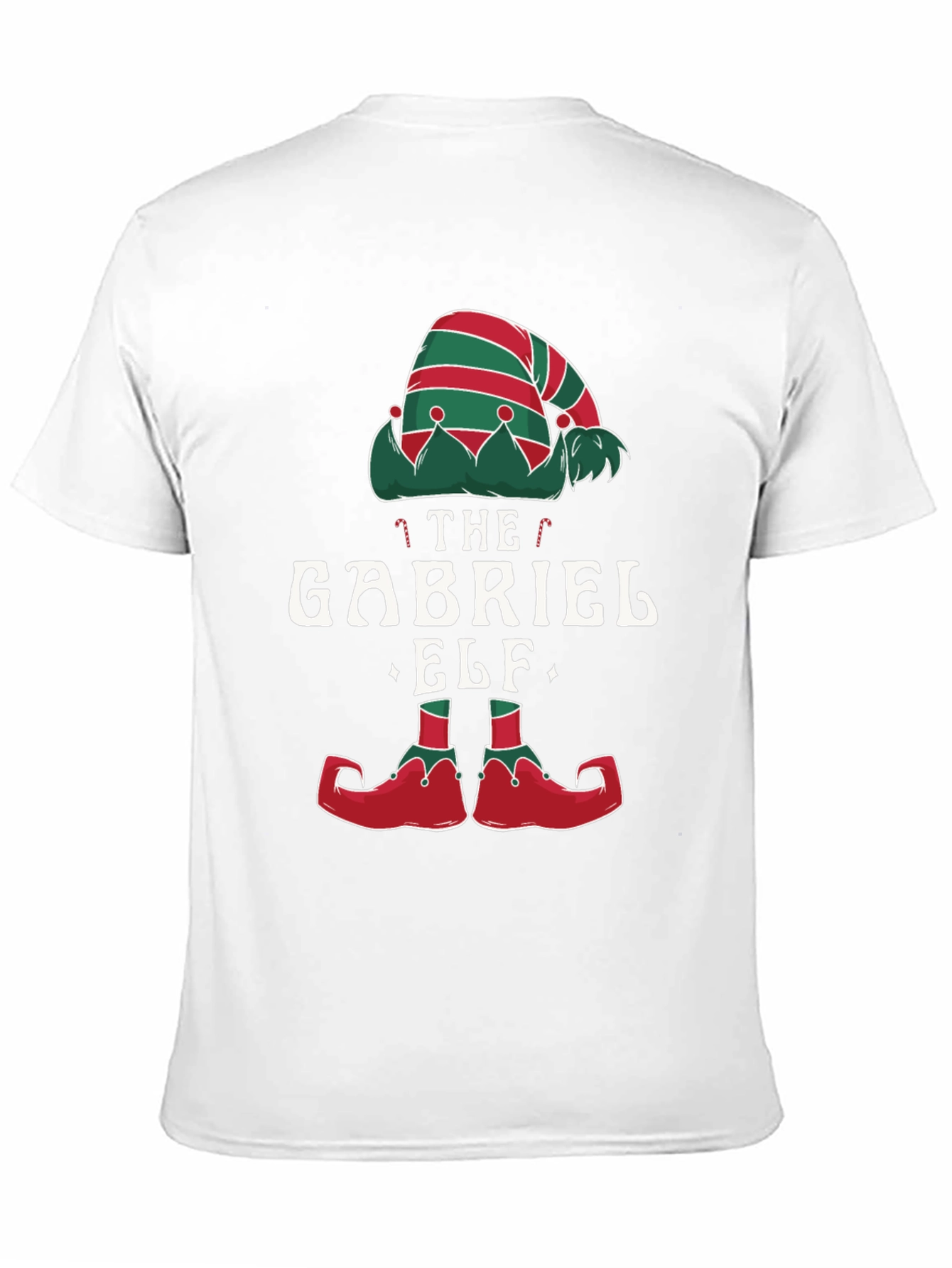 Gabriel Elf Christmas T-Shirt Festive Holiday Tee