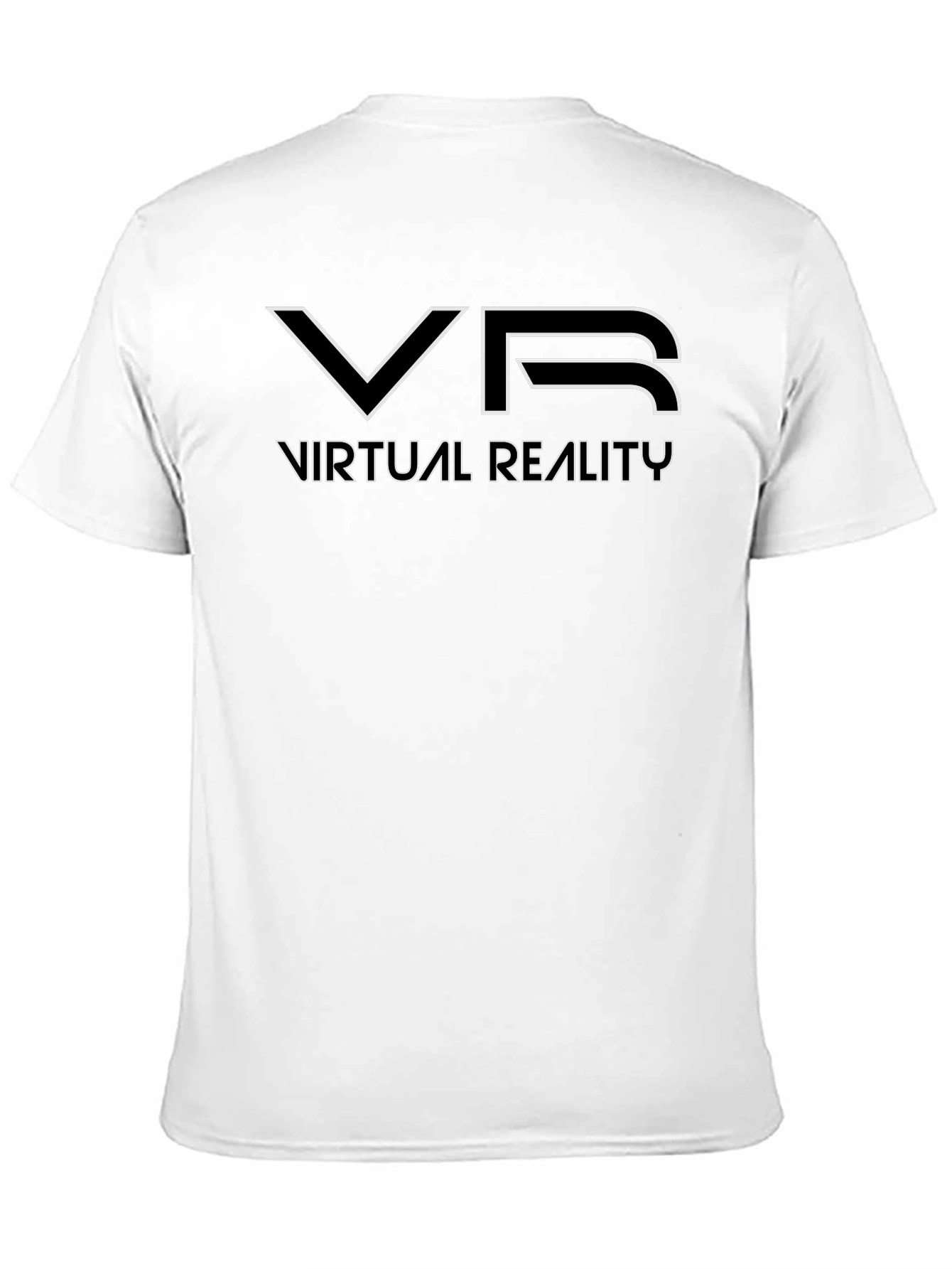 VR Virtual Reality Graphic T-Shirt - Black