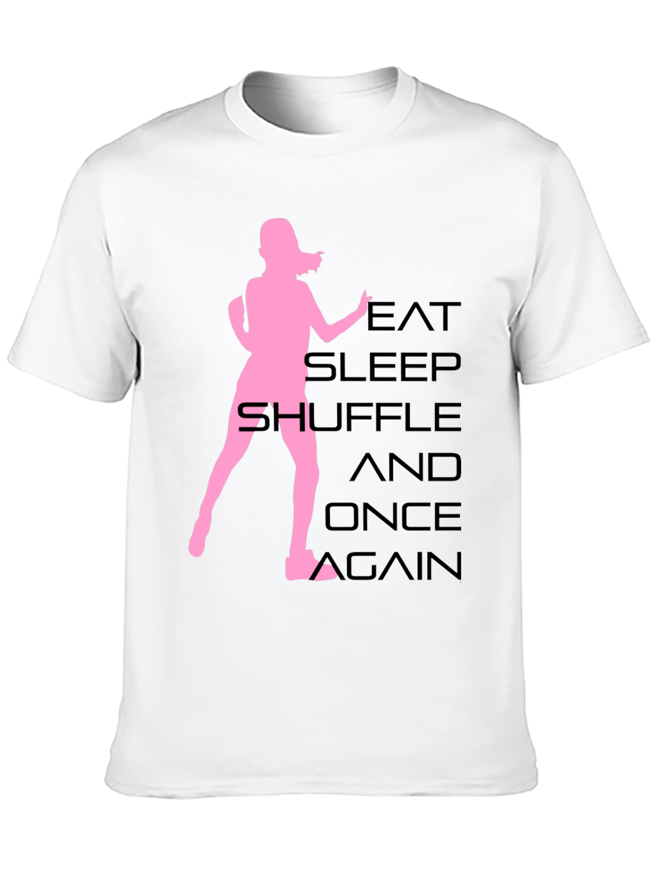 Eat Sleep Shuffle Black T-Shirt