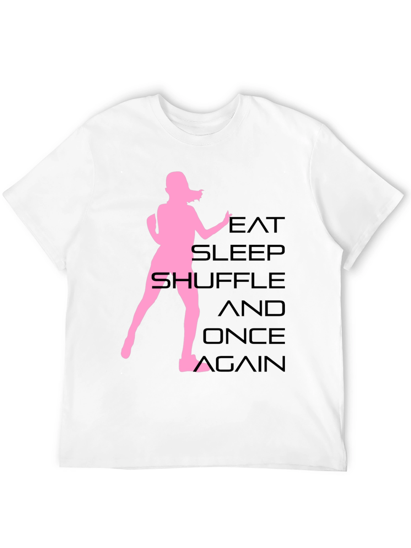 Eat Sleep Shuffle Black T-Shirt