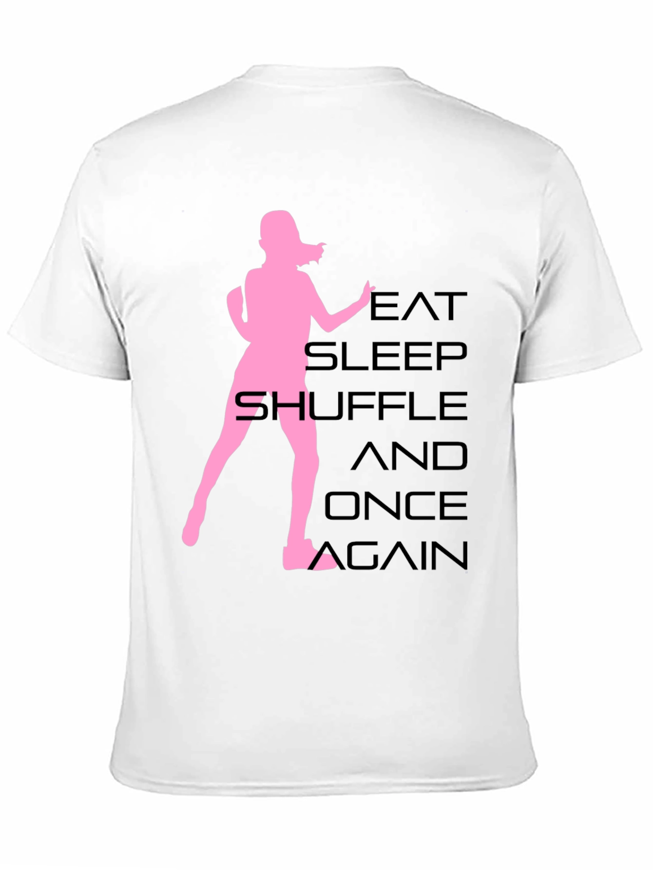 Eat Sleep Shuffle Black T-Shirt