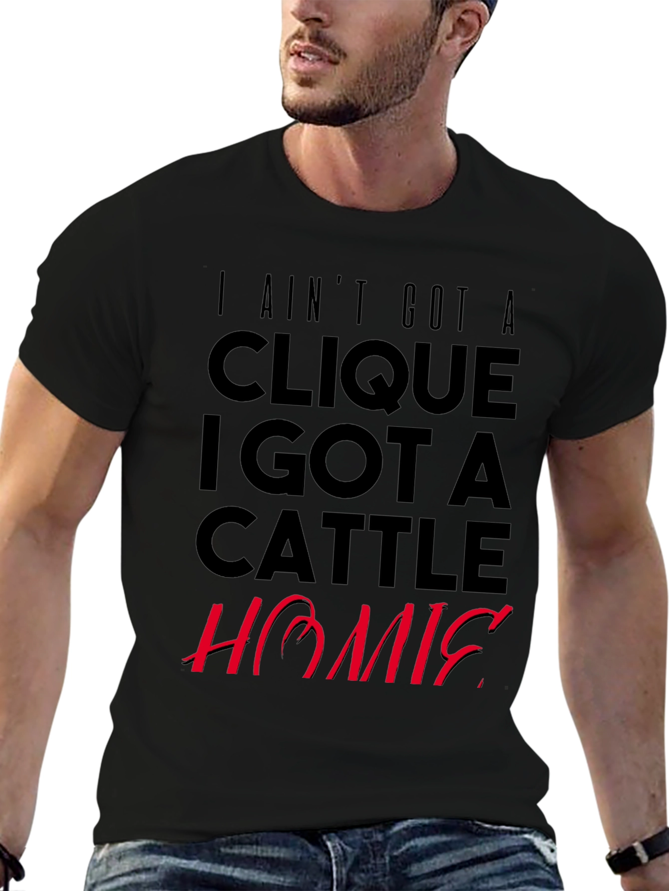 Clique Cattle Homie Graphic Tee