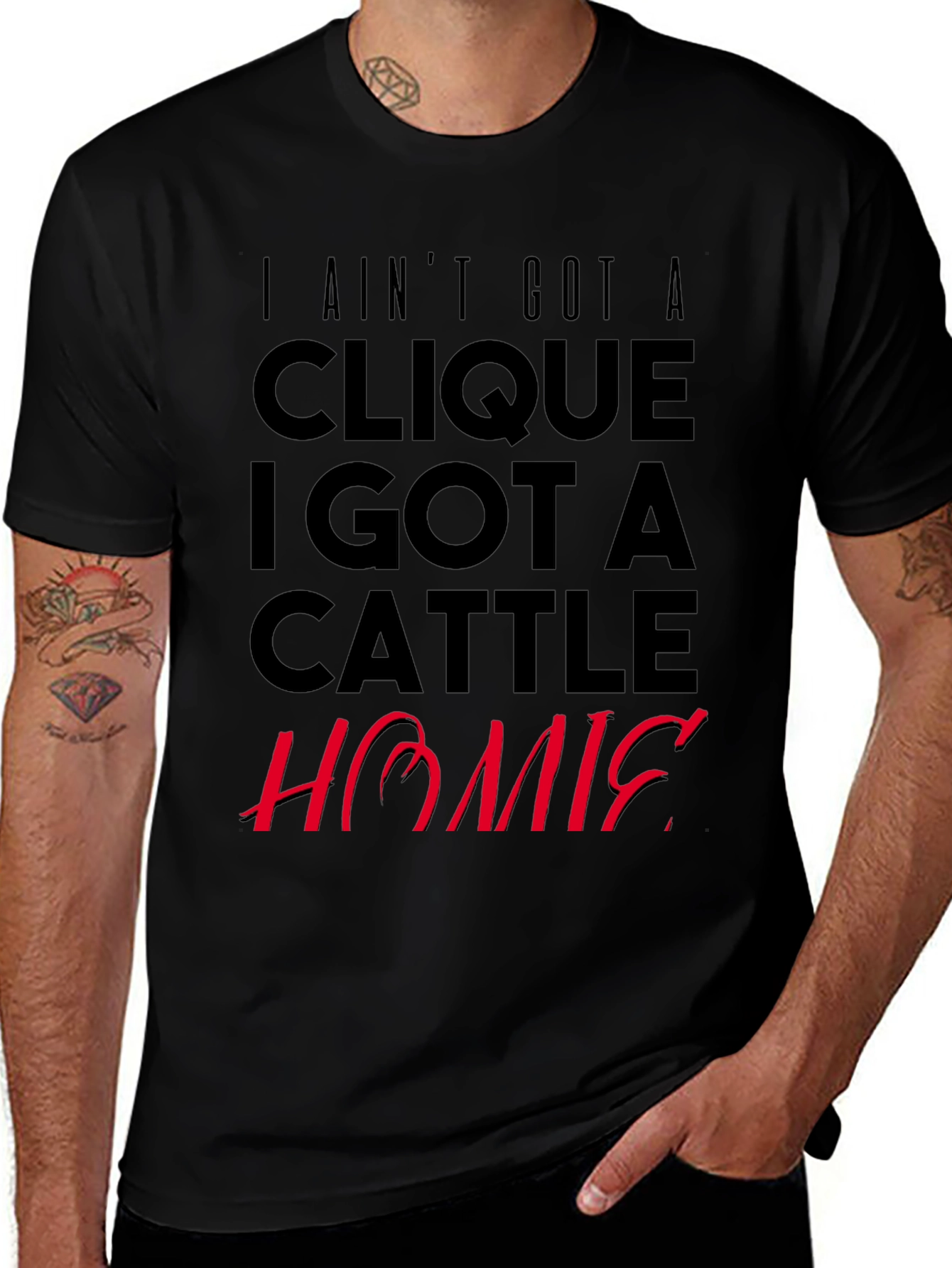 Clique Cattle Homie Graphic Tee