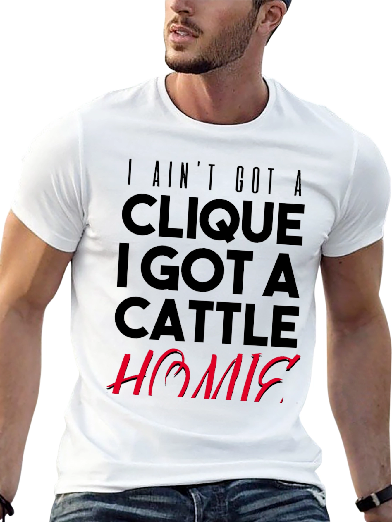Clique Cattle Homie Graphic Tee