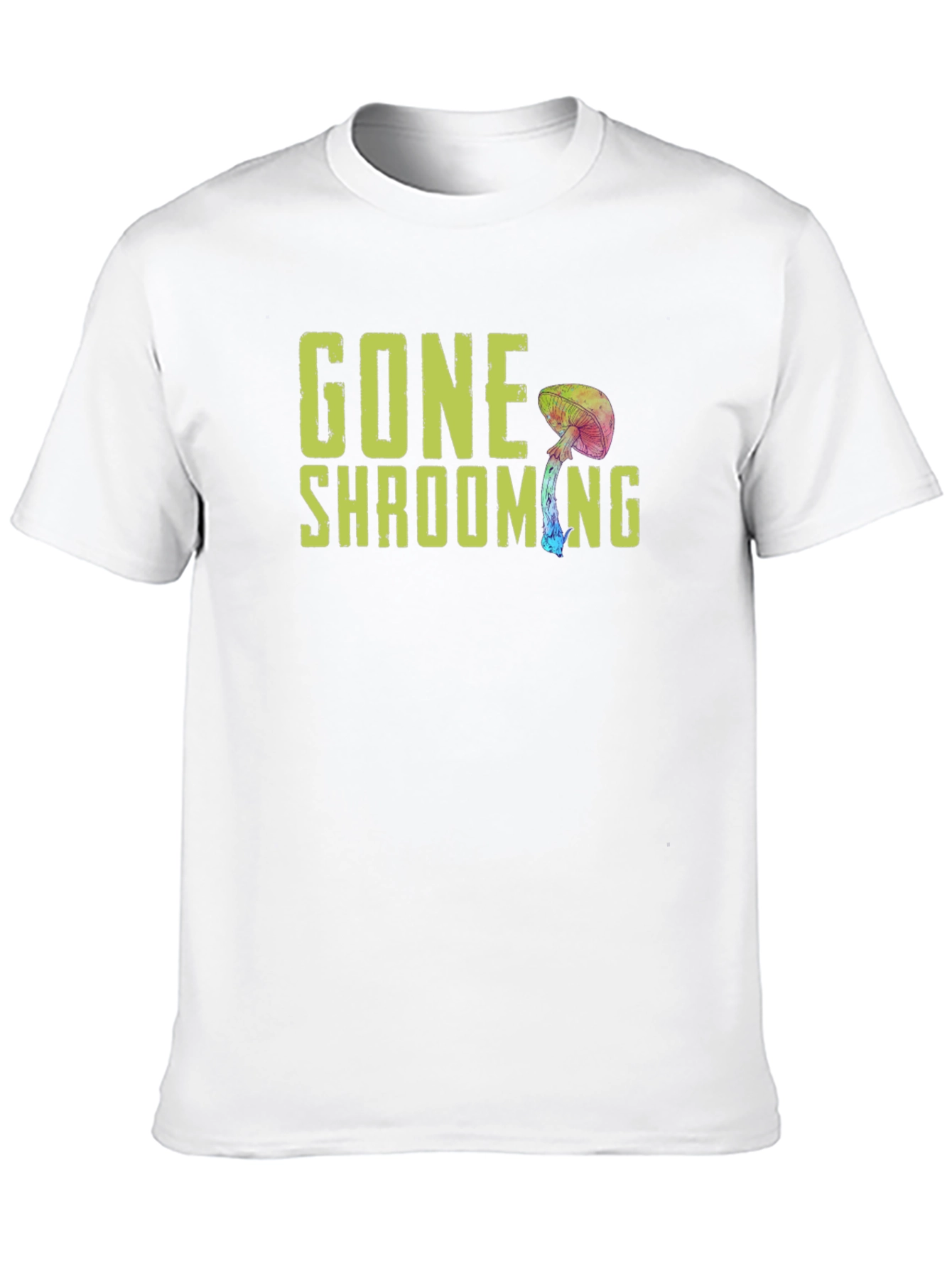 Gone Shrooming Graphic Tee - Funny Mushroom Shirt