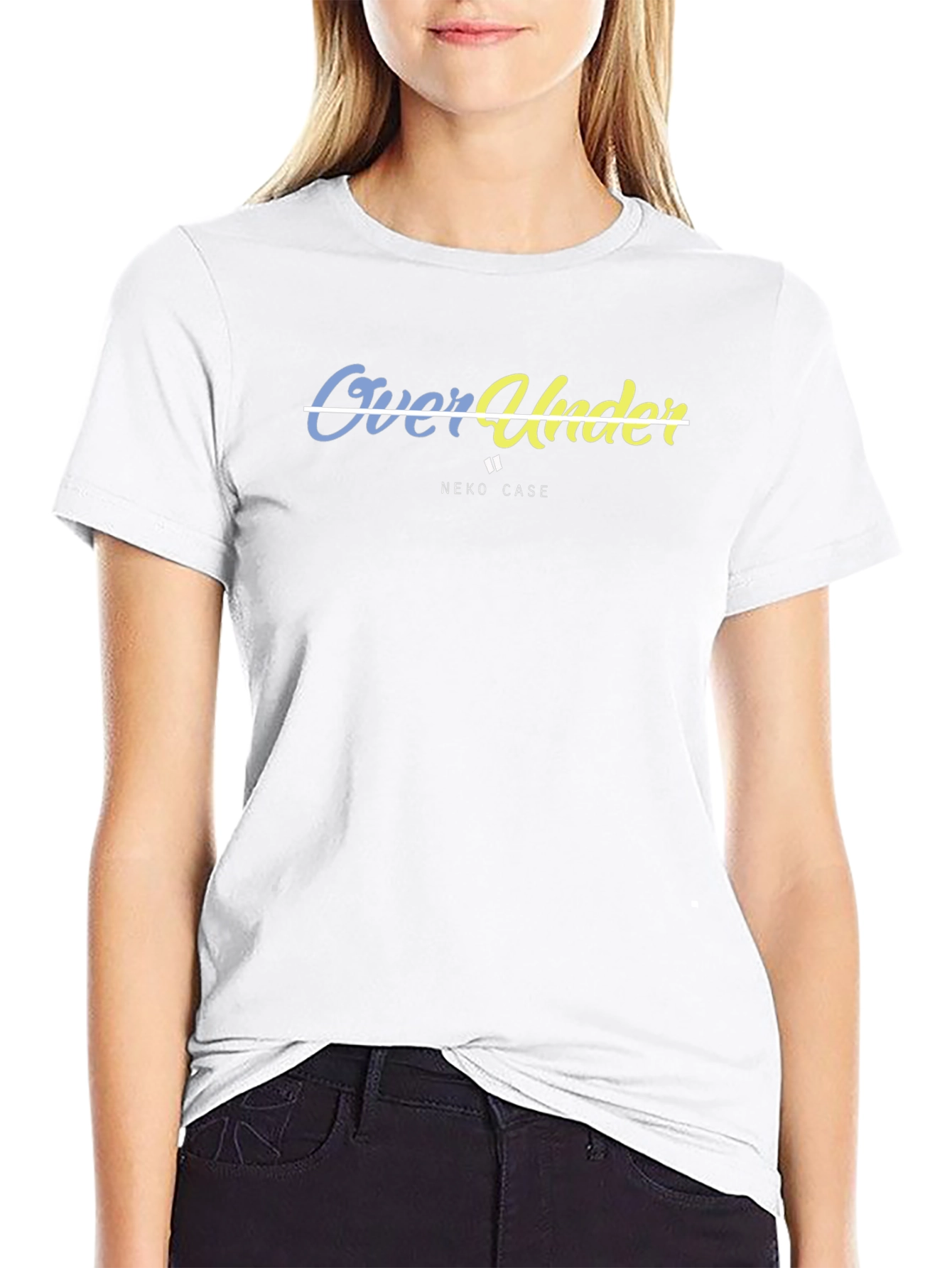 Over Under Neko Case Black T-Shirt
