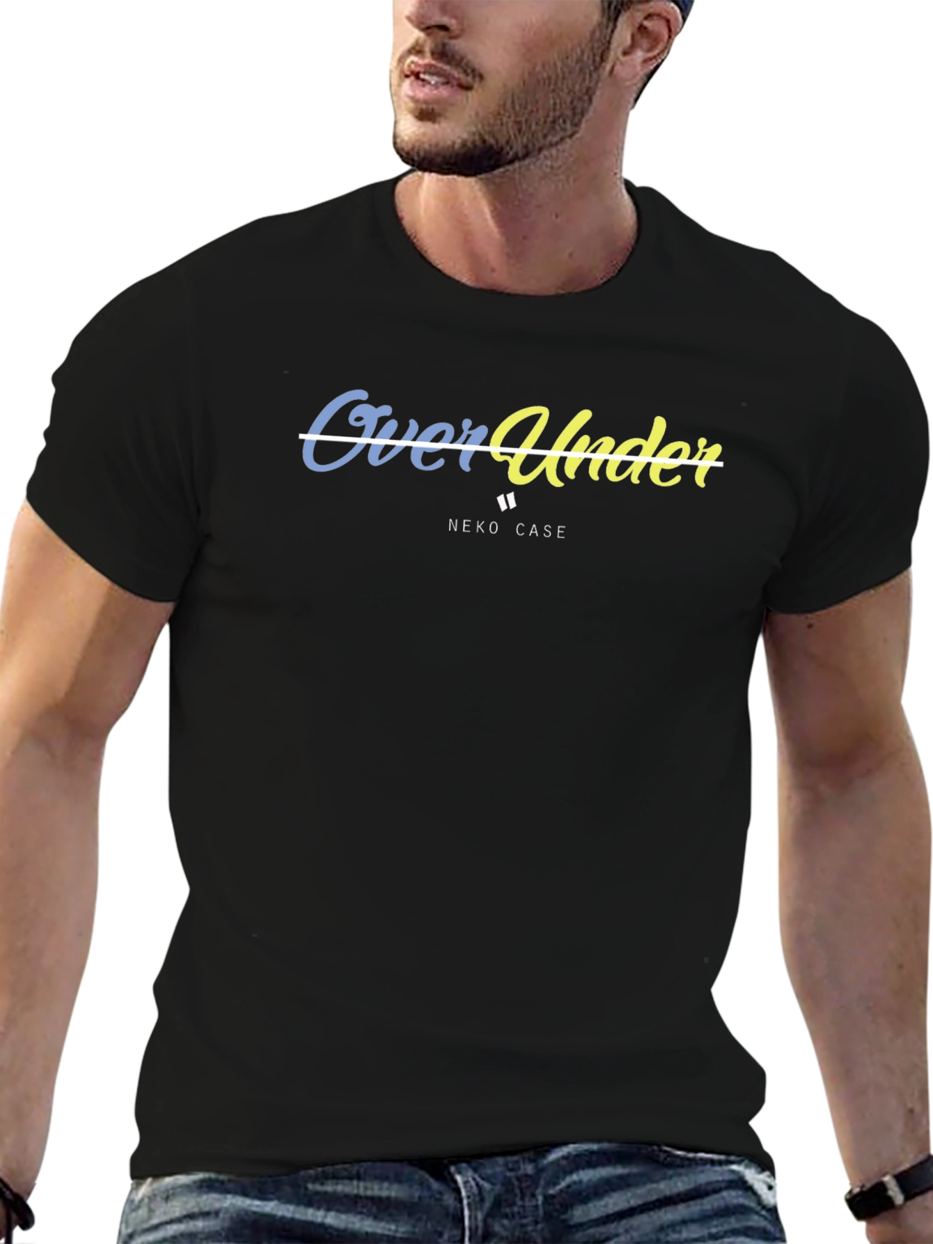 Over Under Neko Case Black T-Shirt