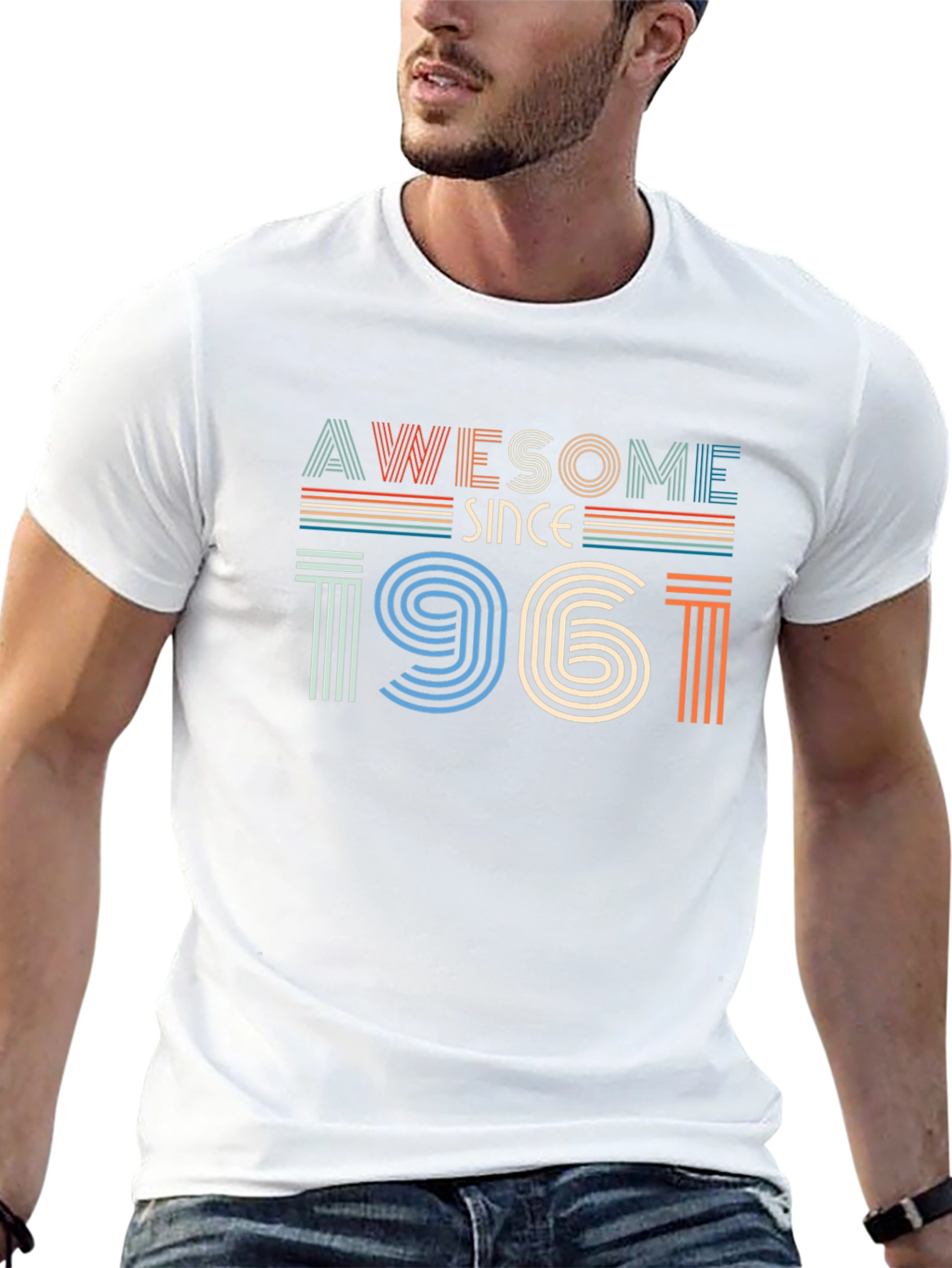 Awesome Since 1961 Graphic Tee