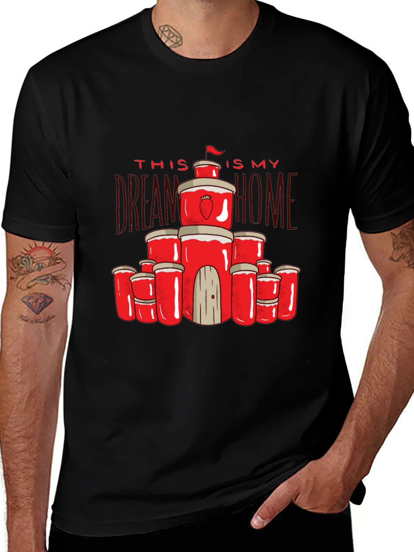 Jam Home T-Shirt - Unique Graphic Tee