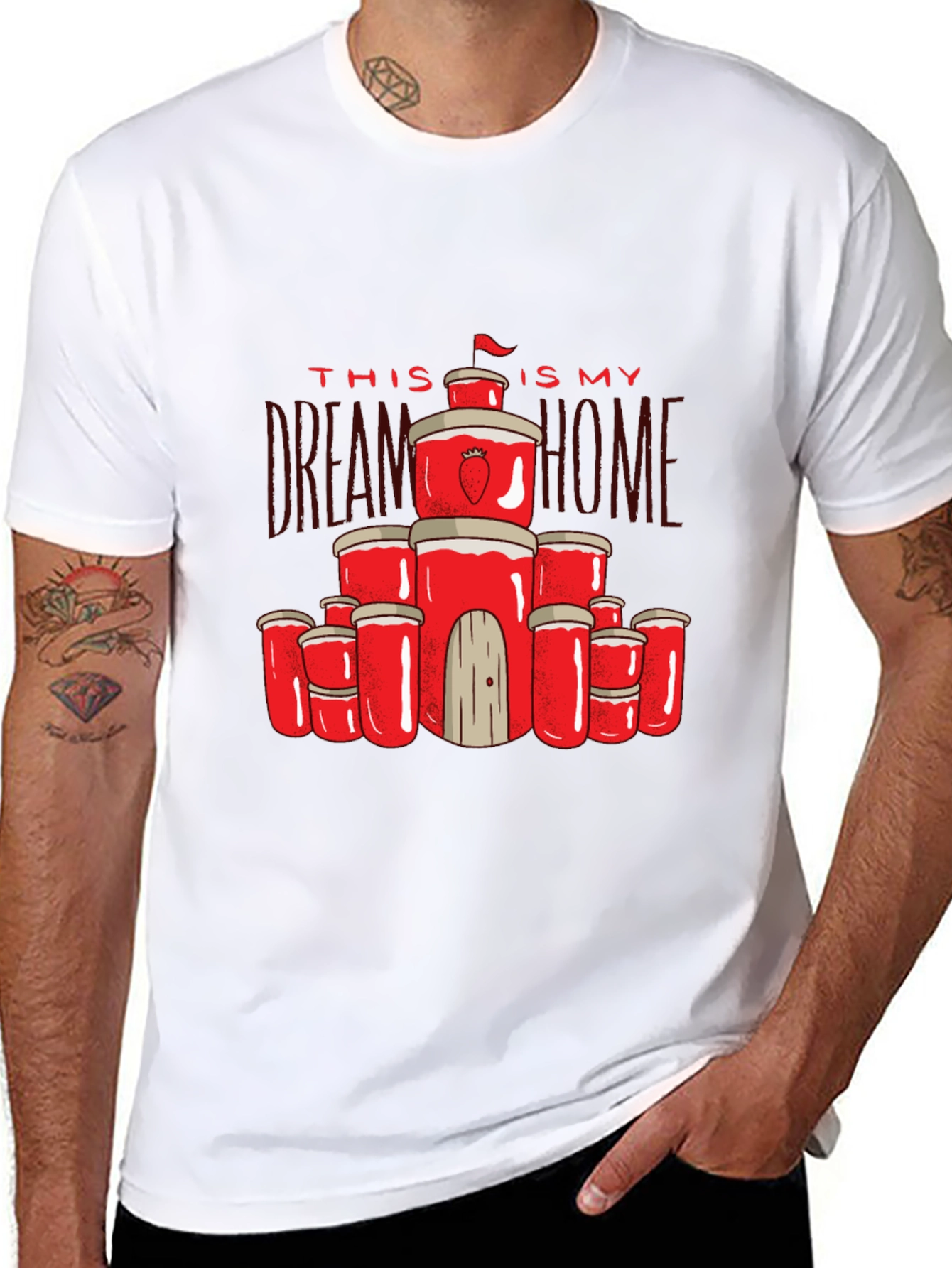 Jam Home T-Shirt - Unique Graphic Tee