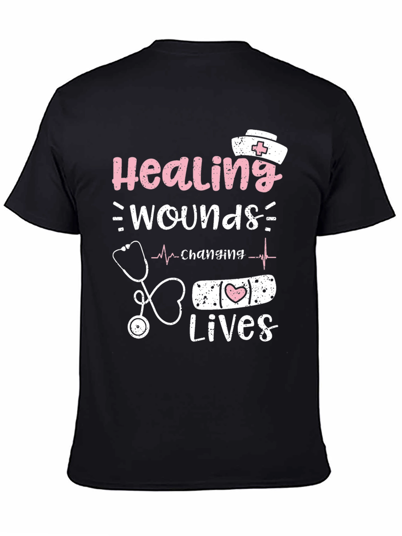 Healing Wounds Changing Lives Nurse T-Shirt