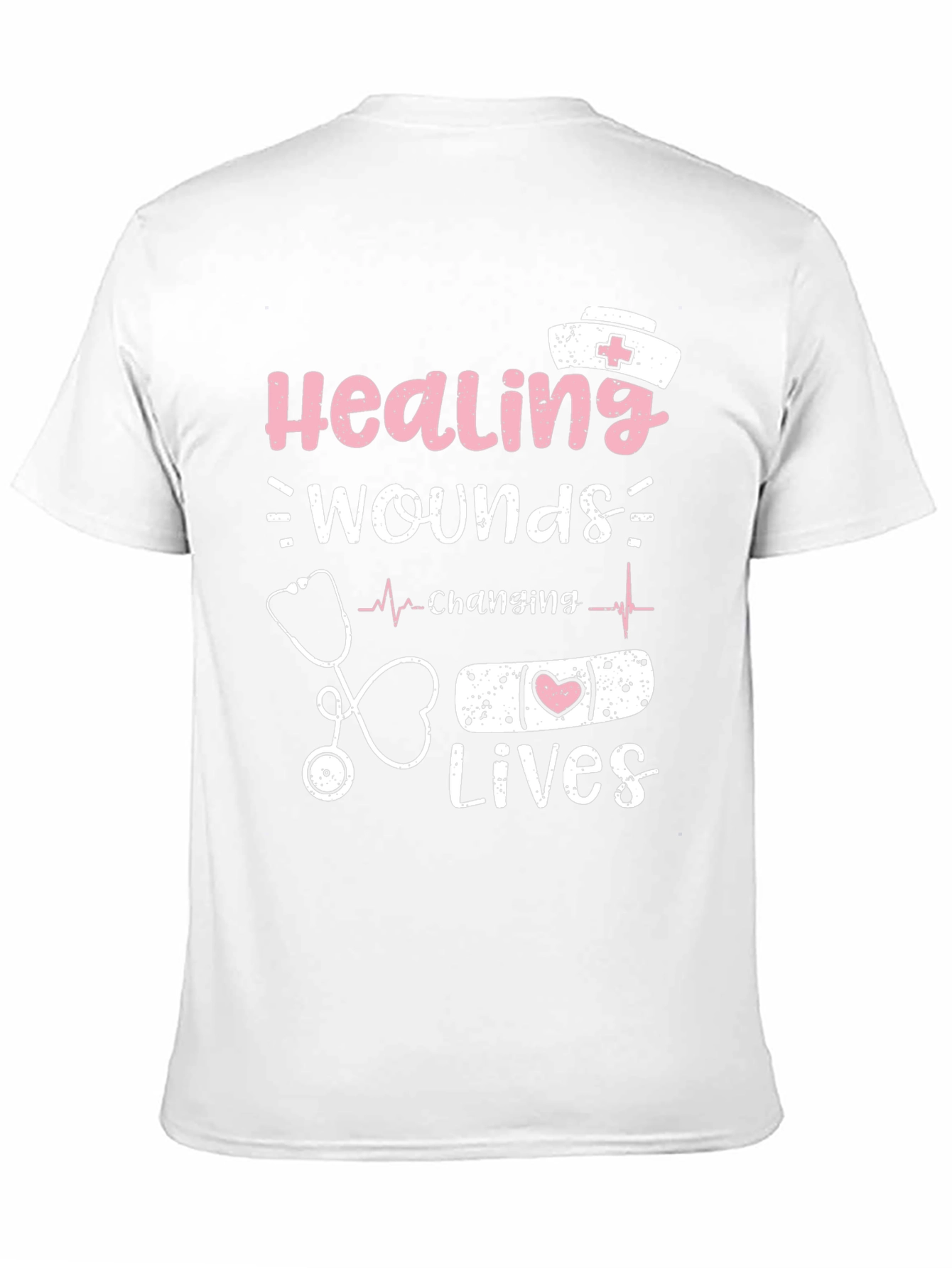 Healing Wounds Changing Lives Nurse T-Shirt