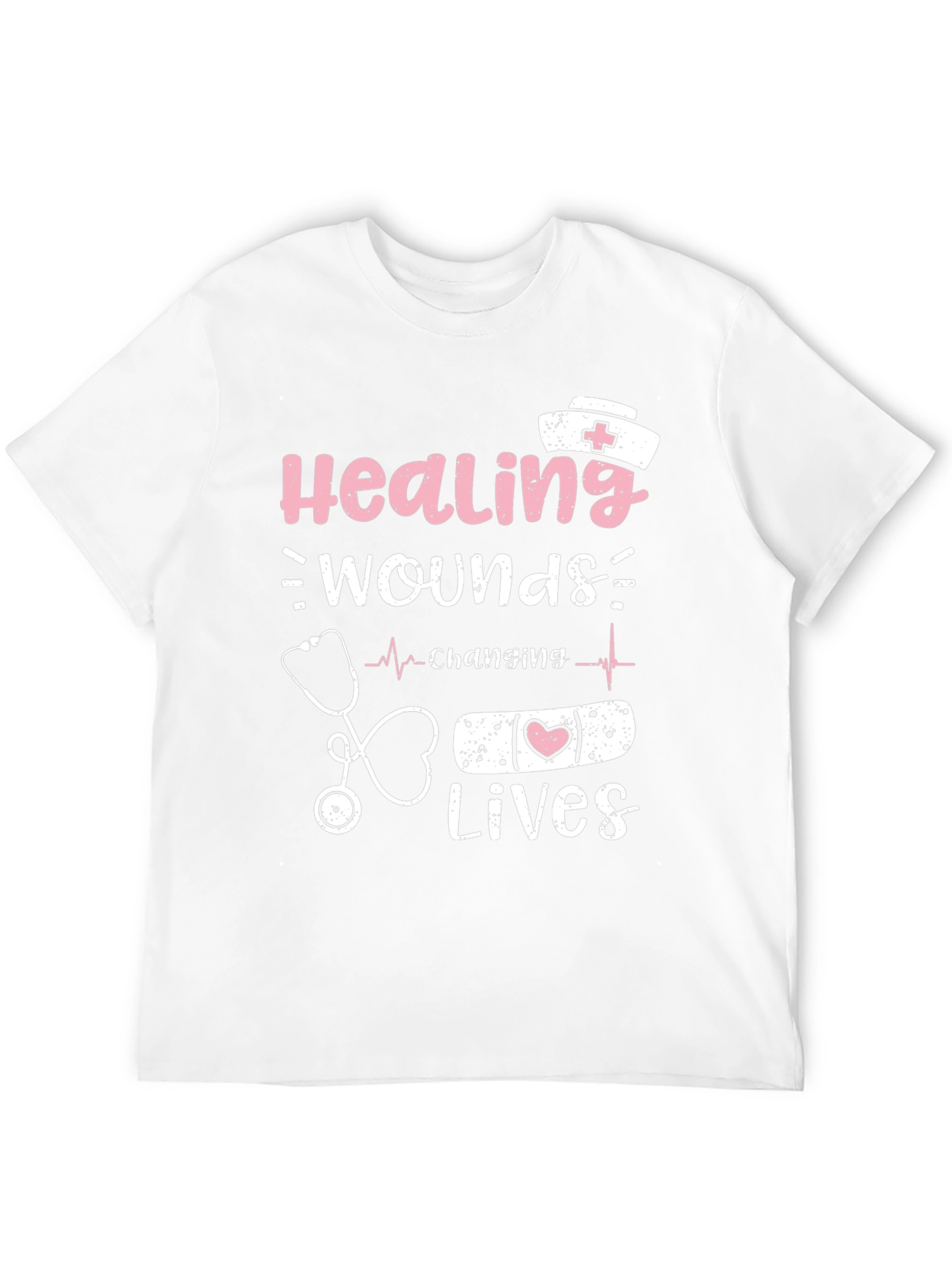 Healing Wounds Changing Lives Nurse T-Shirt