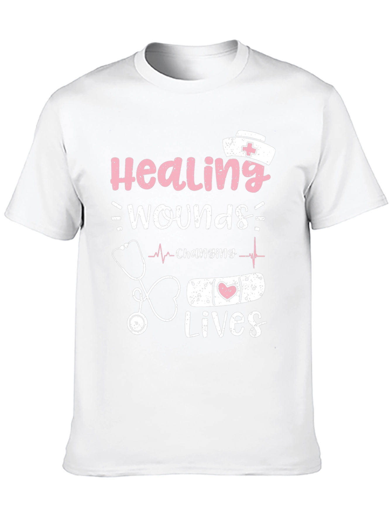 Healing Wounds Changing Lives Nurse T-Shirt
