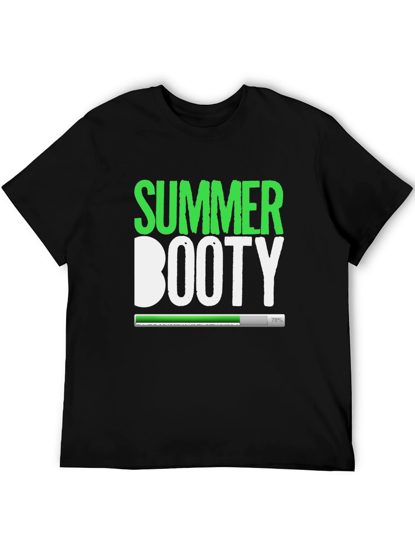 Summer Booty Loading T-Shirt - Black