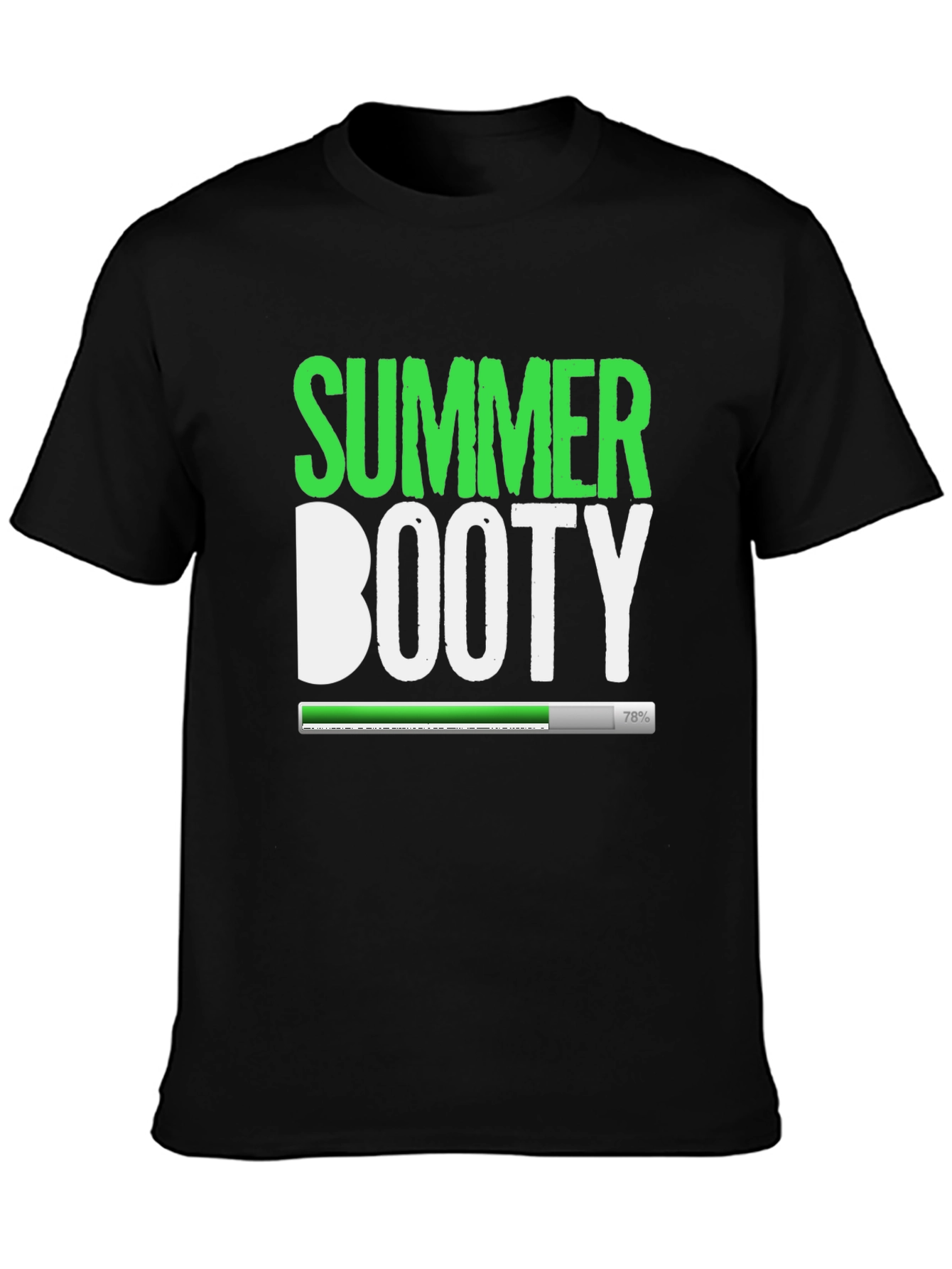 Summer Booty Loading T-Shirt - Black