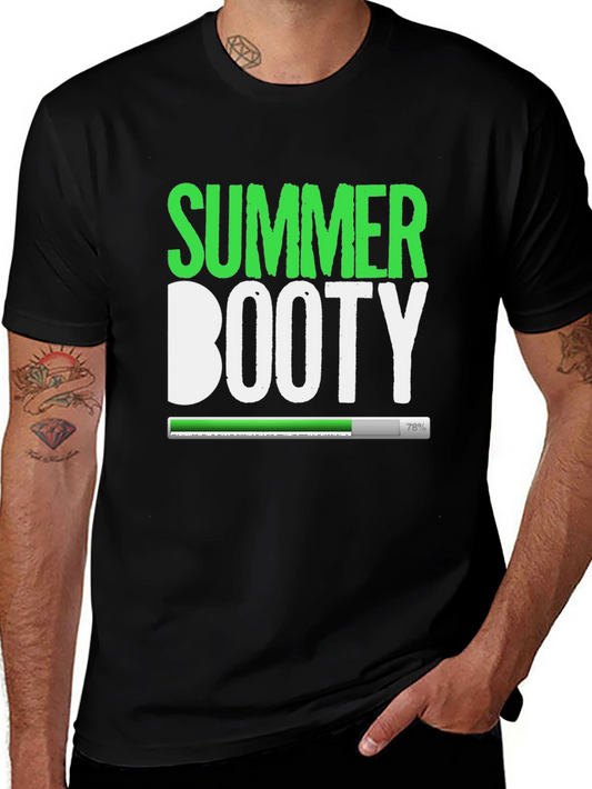 Summer Booty Loading T-Shirt - Black
