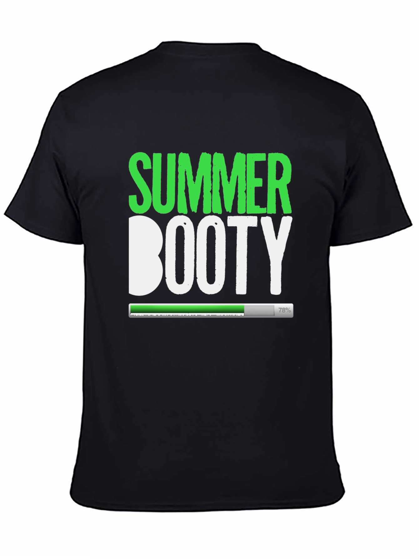Summer Booty Loading T-Shirt - Black