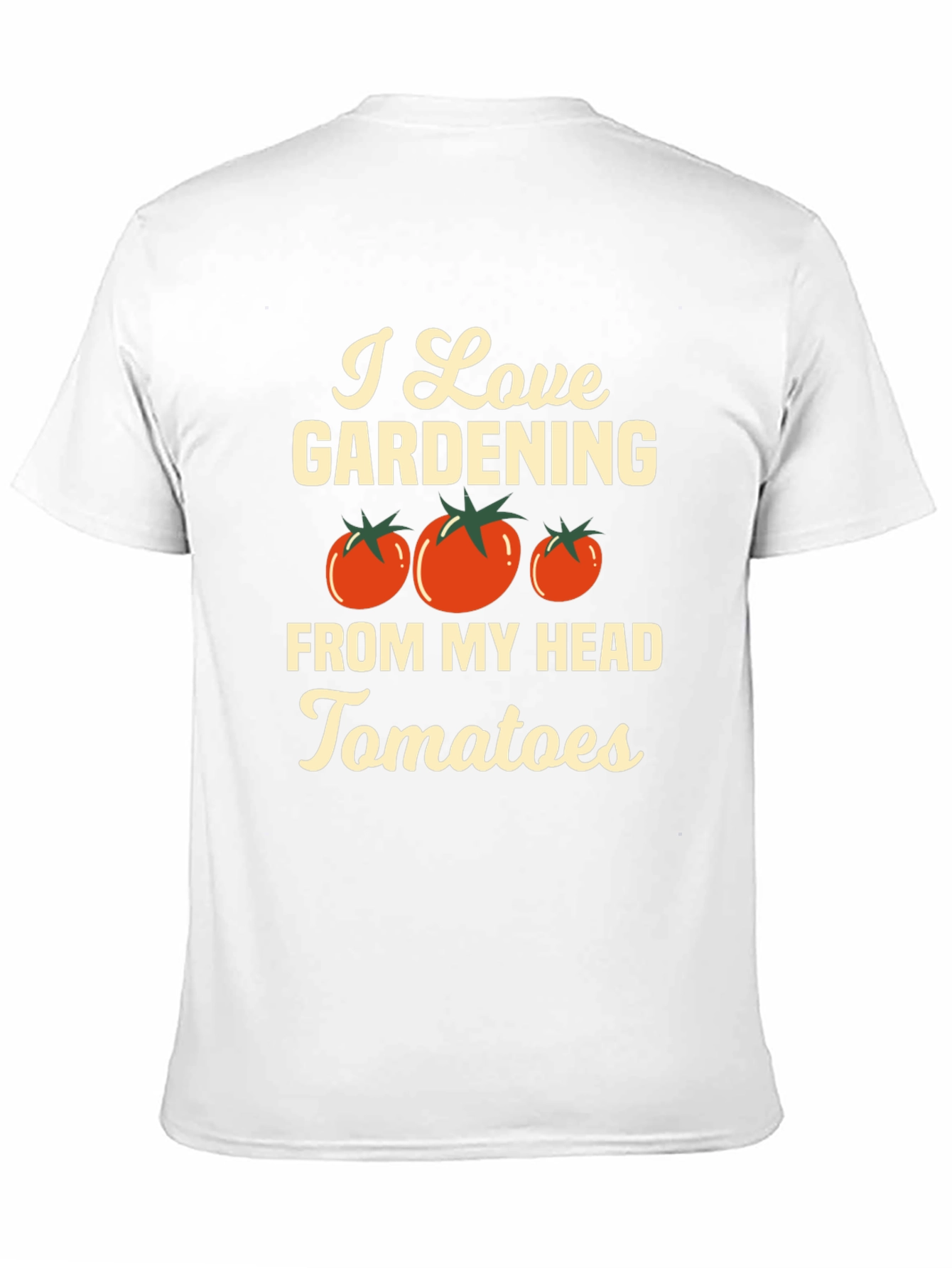 Gardening Tomato Head T-Shirt