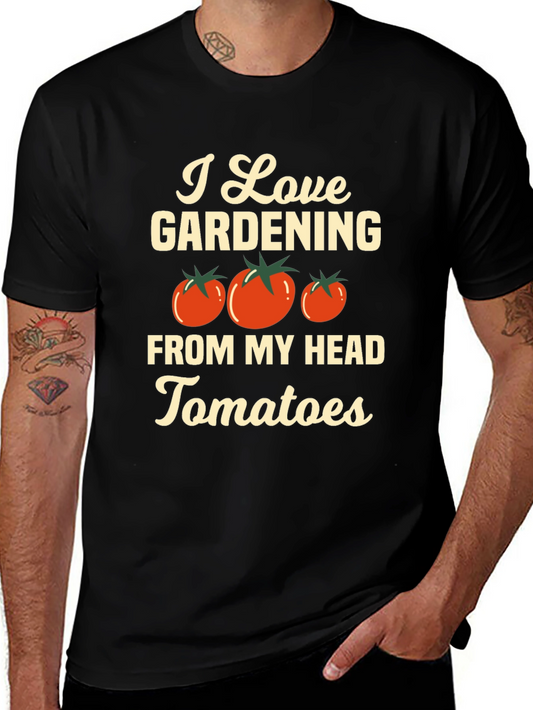 Gardening Tomato Head T-Shirt