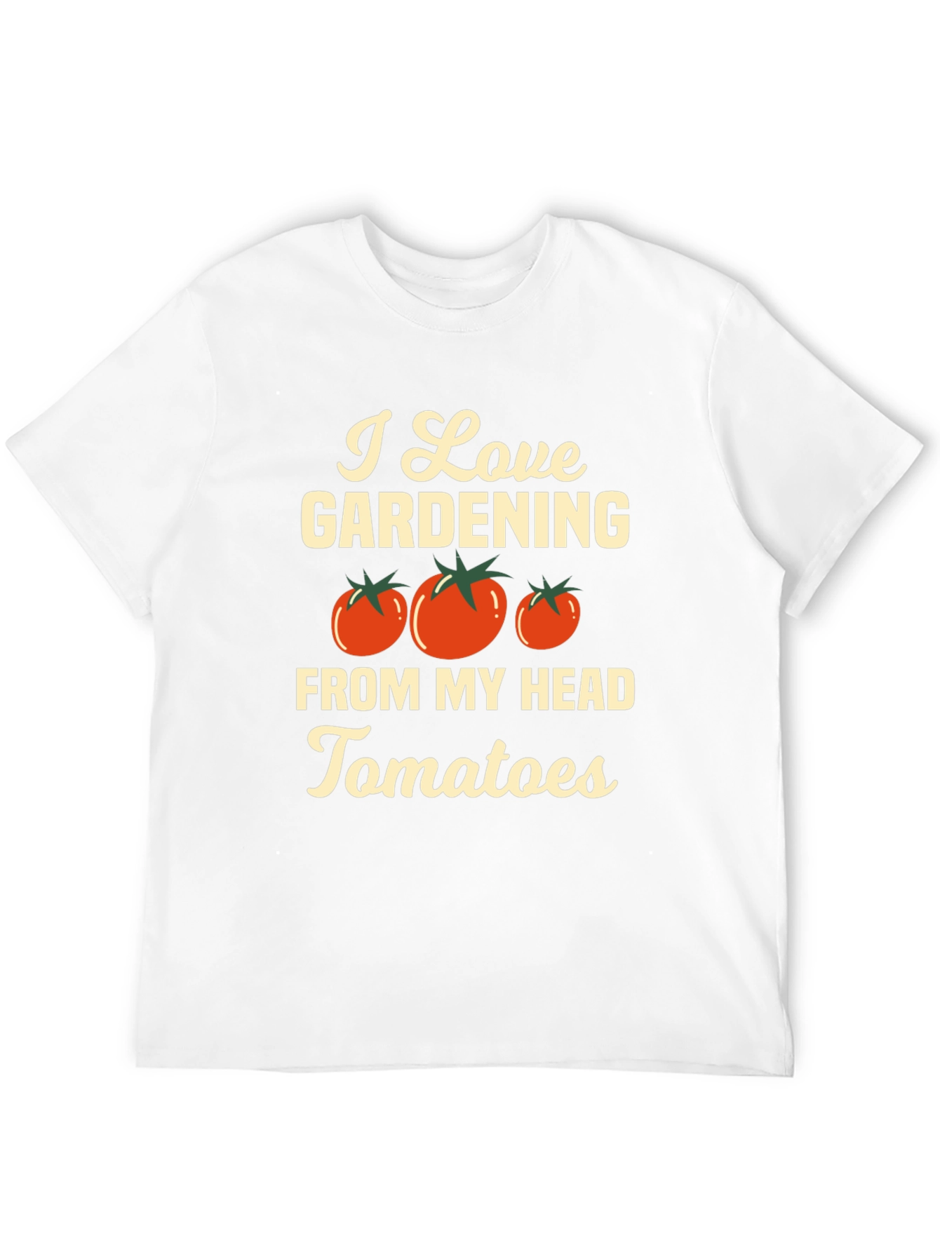 Gardening Tomato Head T-Shirt