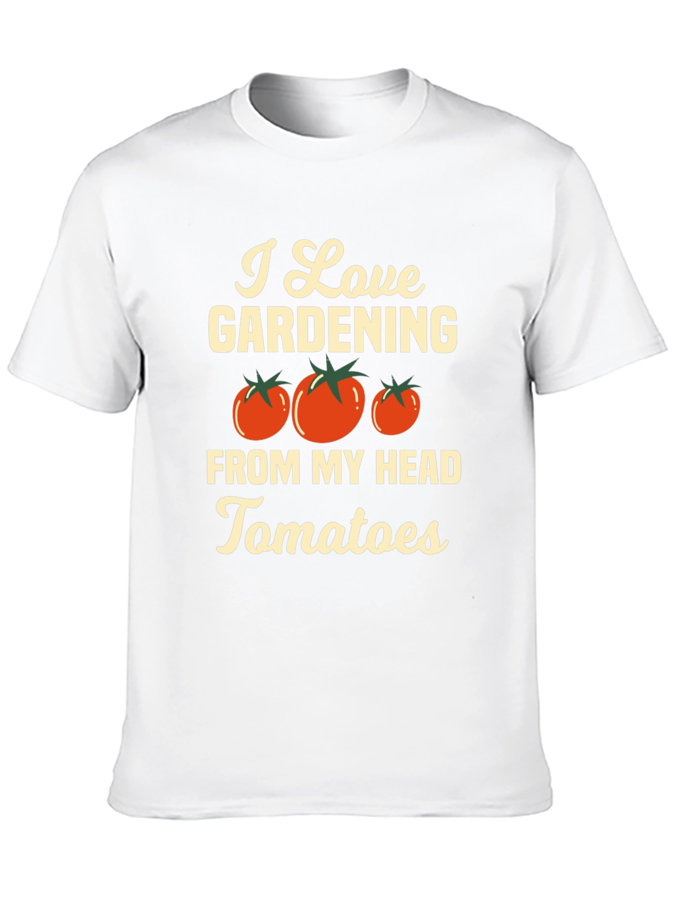 Gardening Tomato Head T-Shirt